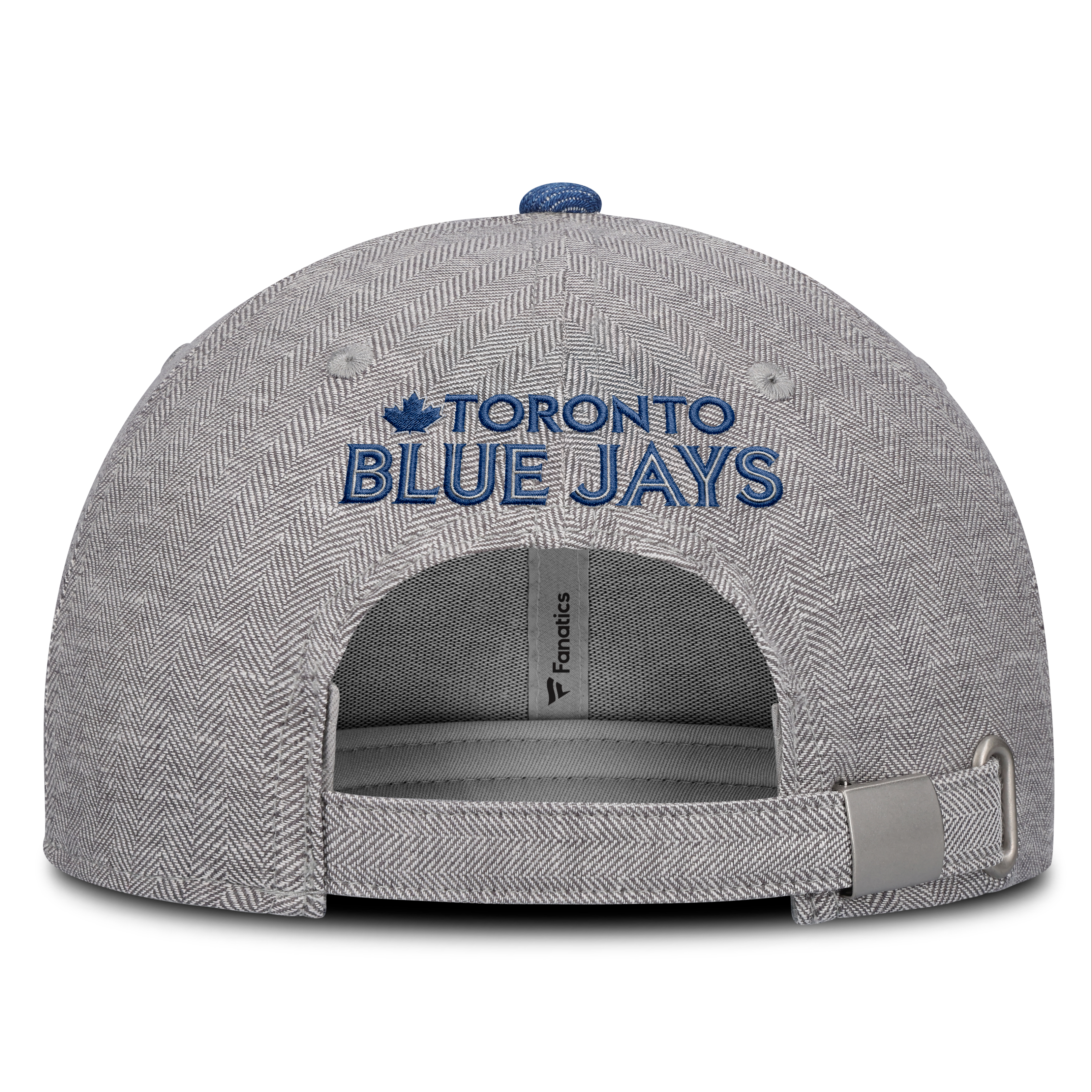 Casquette ajustable Fanatics grise/denim des Blue Jays de Toronto Level Up Conduct pour homme