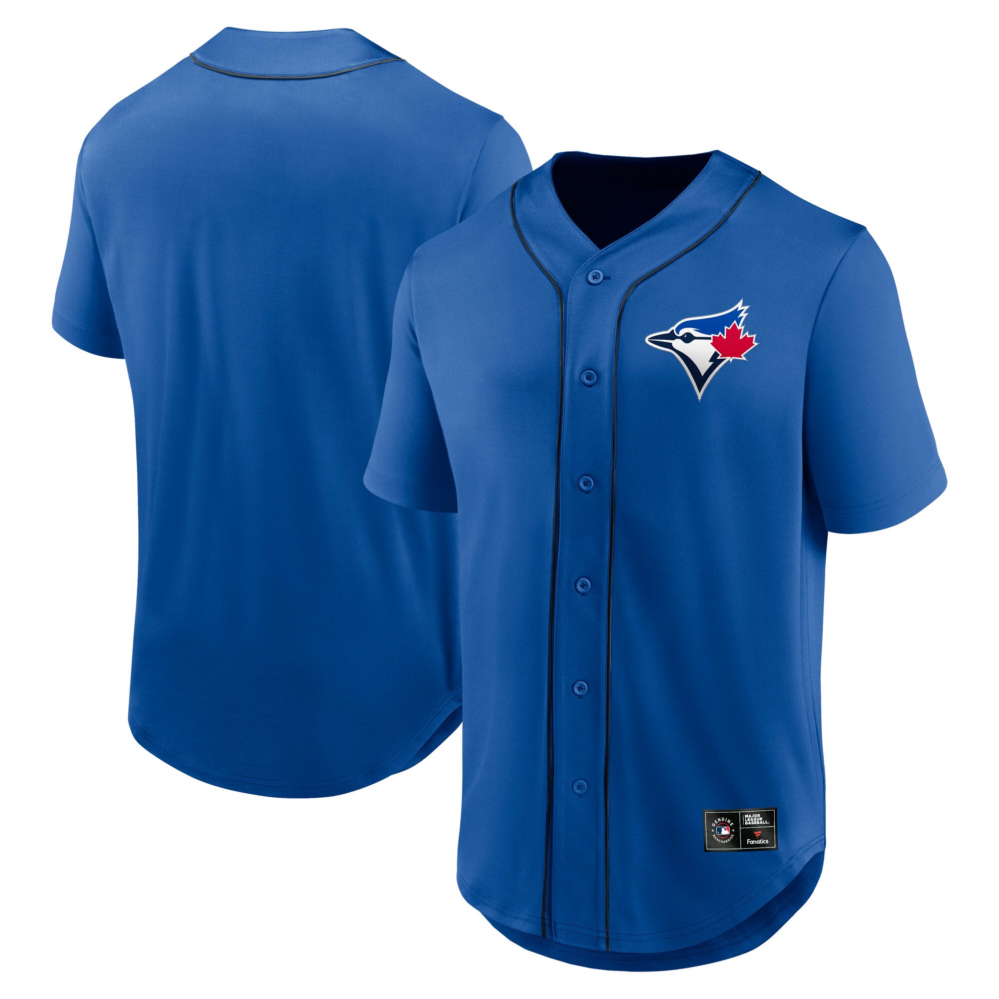 Chemise à boutons pour homme Fanatics Royal Toronto Blue Jays Franchise