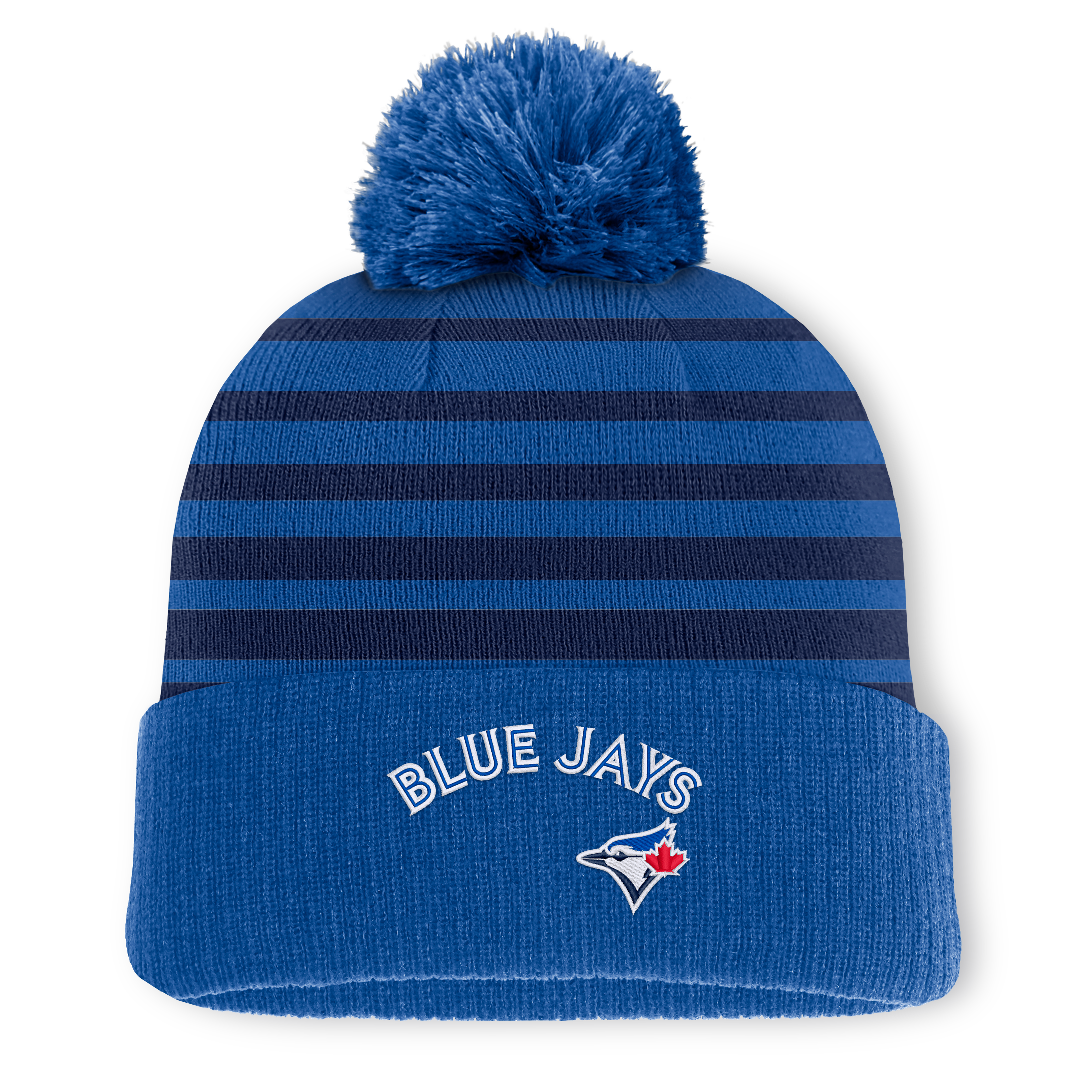 Men's Fanatics Royal Toronto Blue Jays Gradual Knit Hat with Pom