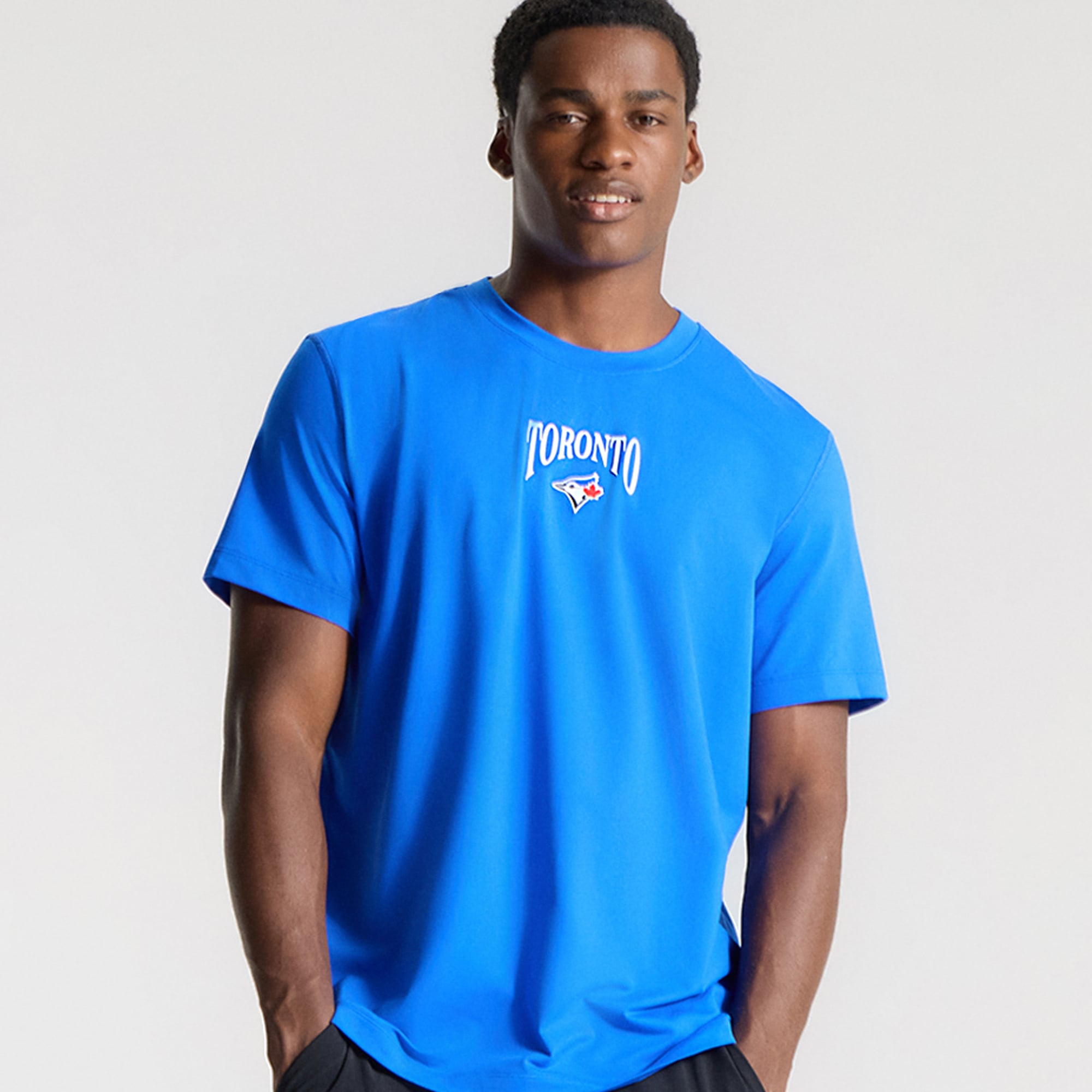 Men's lululemon Blazer Blue Tone Toronto Jays Soft Jersey T-Shirt