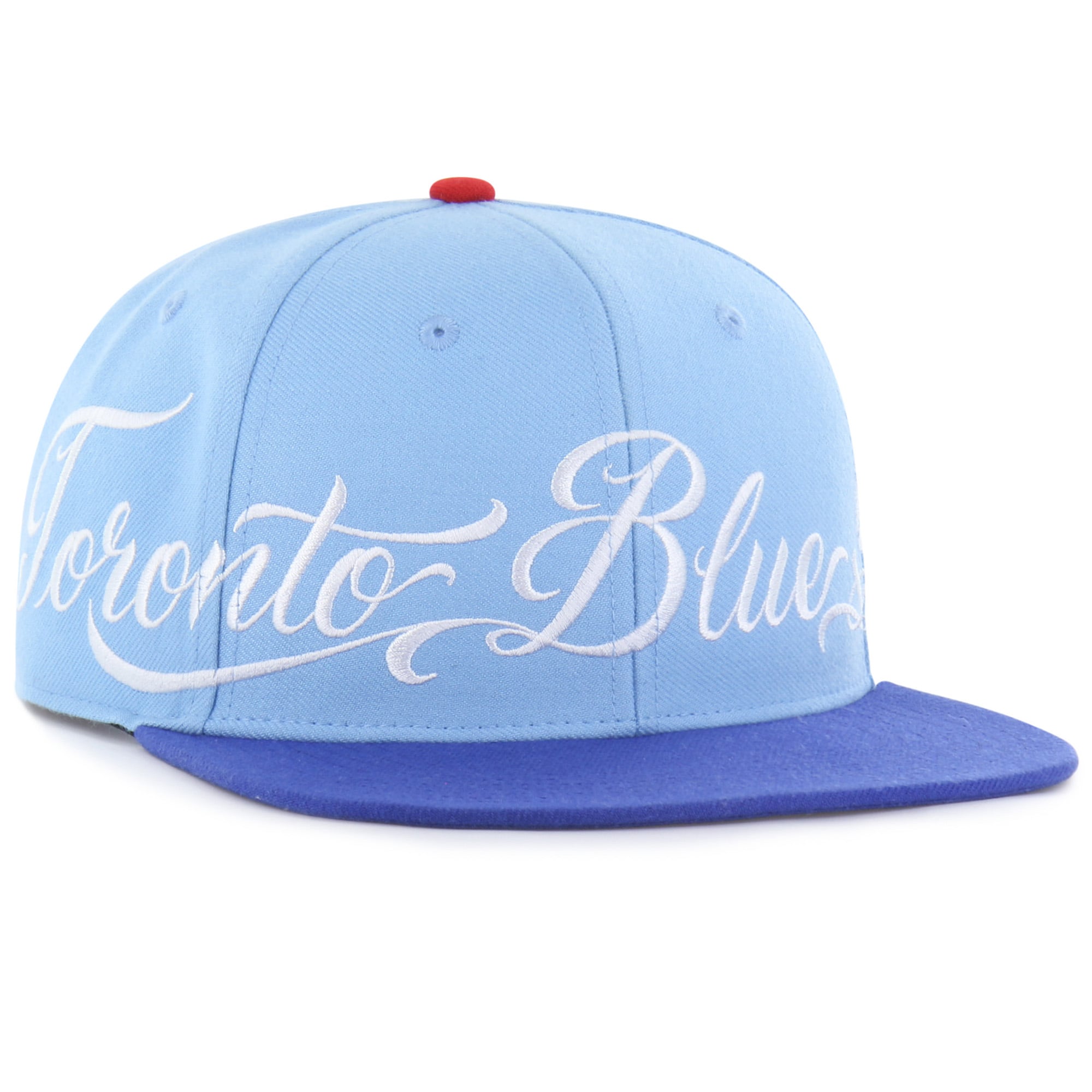 Casquette snapback Captain Mister Cartoon x '47 bleu poudré/royal des Blue Jays de Toronto