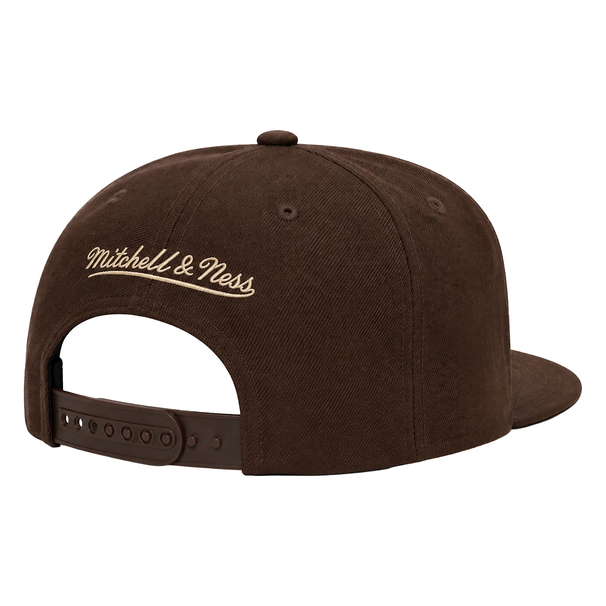Casquette snapback Mitchell & Ness marron pour homme, motif Blue Jays de Toronto