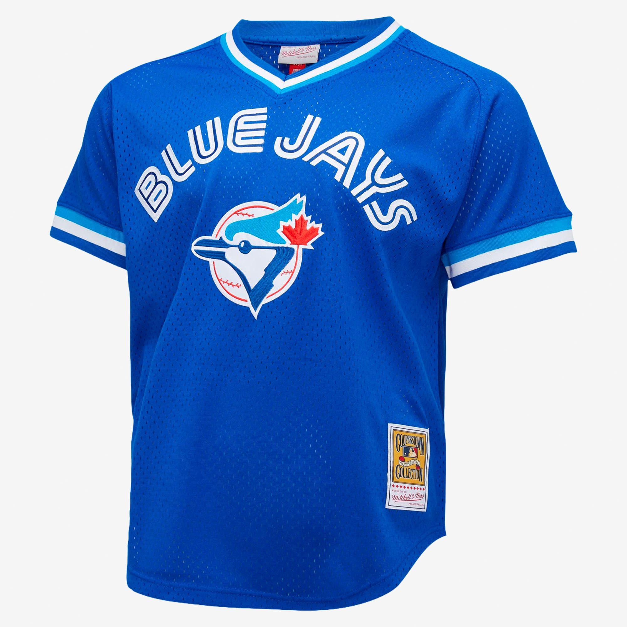 Men's Mitchell & Ness Joe Carter Royal Toronto Blue Jays 1993 Authentic Batting Practice Jersey