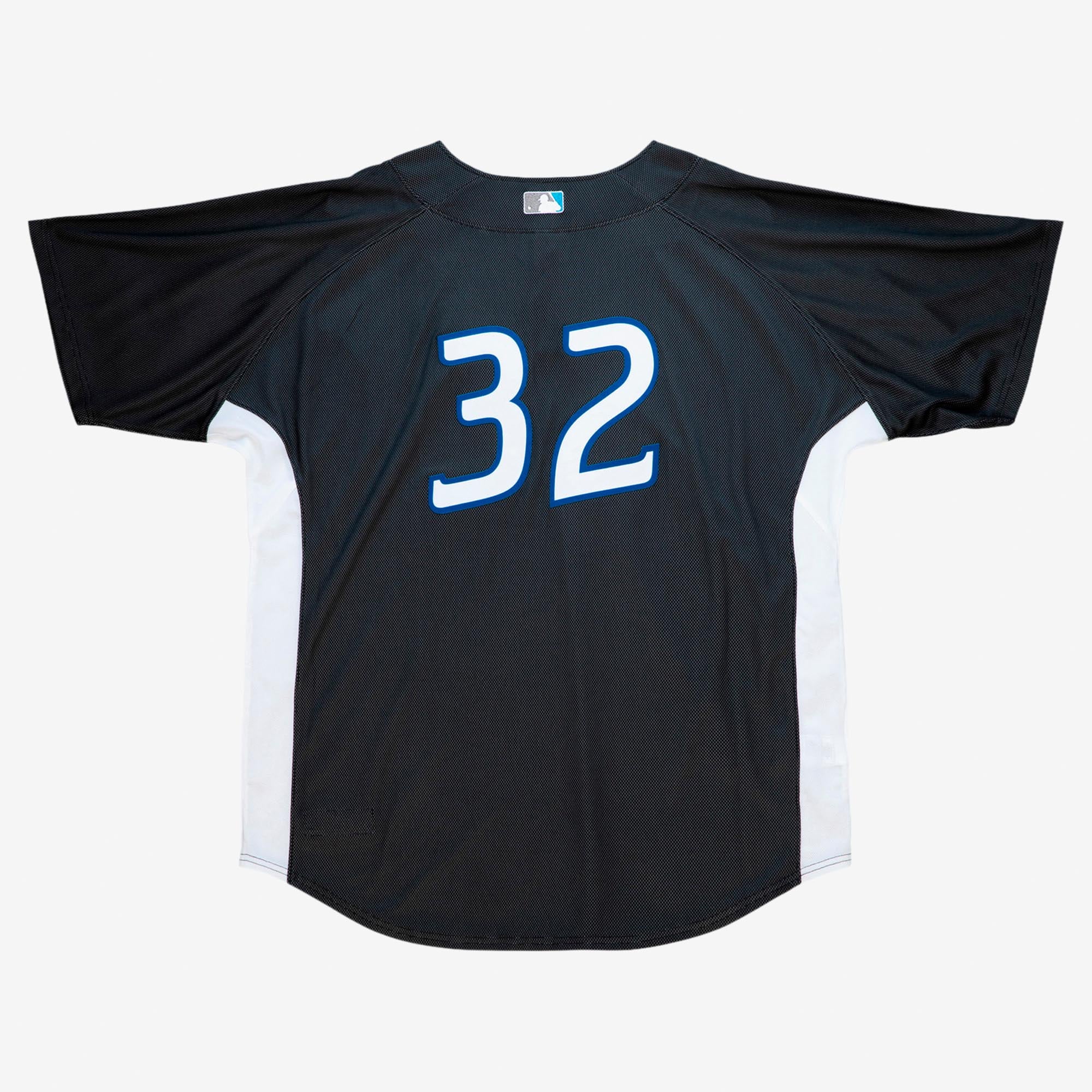 Men's Mitchell & Ness Roy Halladay Black Toronto Blue Jays 2008 Authentic Batting Practice Jersey