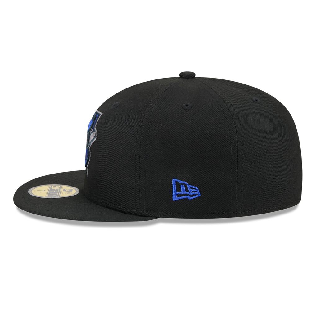 Toronto Blue Color Toronto Blue Jays New Era Color Pop 59FIFTY Fitted Hat - Black