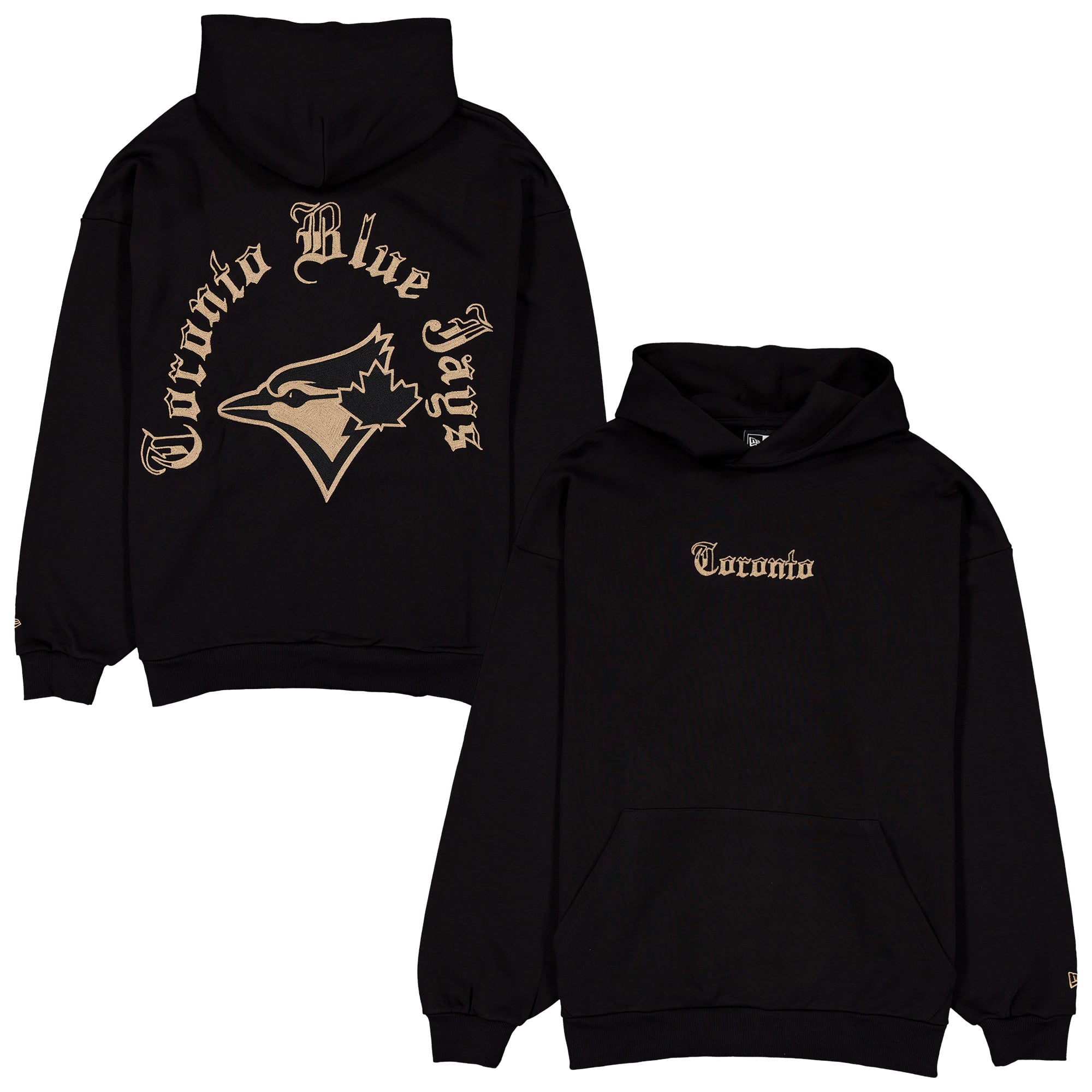 Sweat à capuche New Era noir pour homme