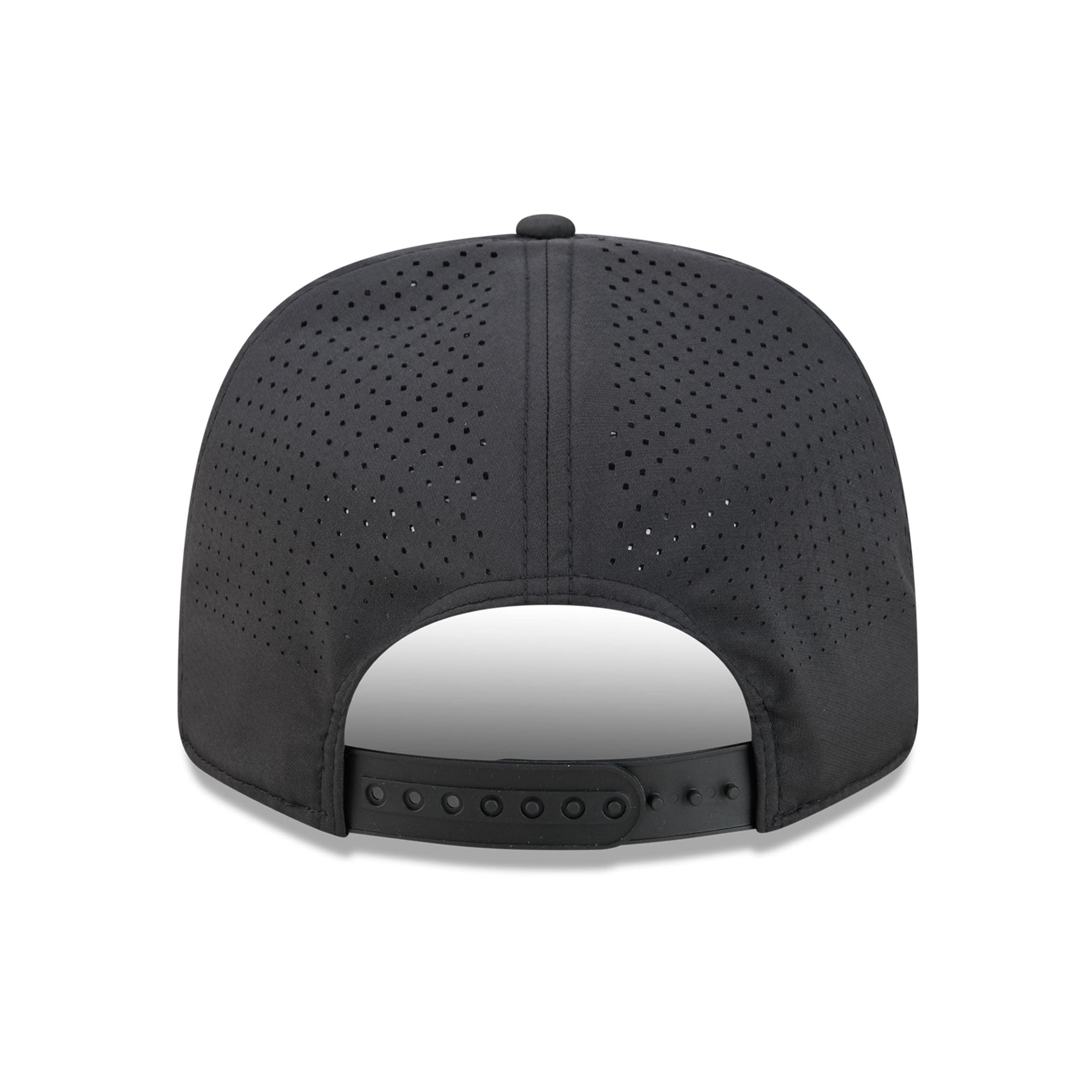 Casquette New Era noire Toronto Blue Jays pour homme, modèle 9SEVENTY à cordon ajustable.