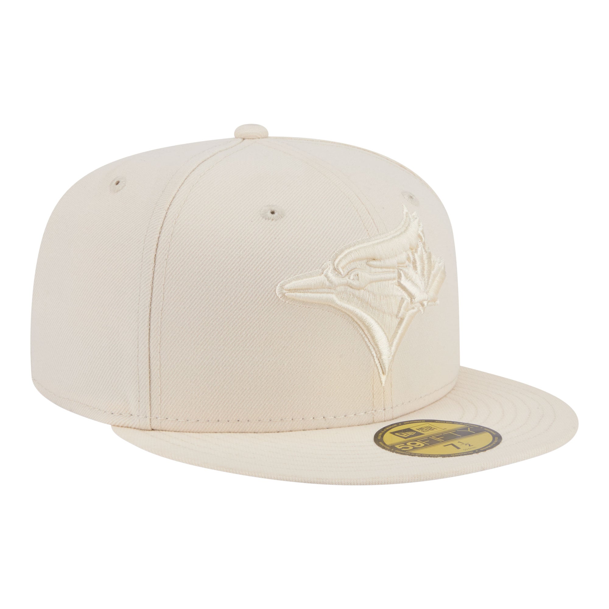 Casquette ajustée New Era crème Toronto Blue Jays 59FIFTY pour homme