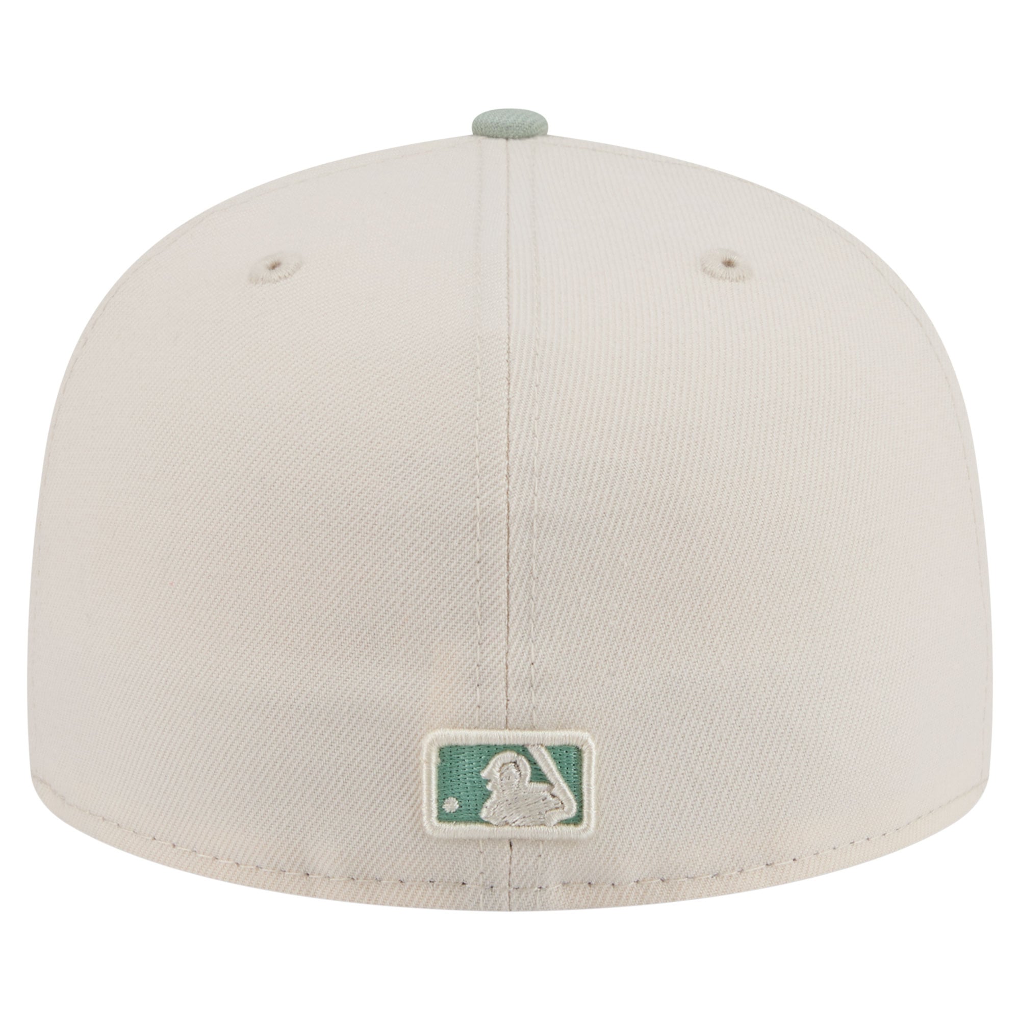 Casquette ajustée New Era crème/verte Toronto Blue Jays 59FIFTY pour homme