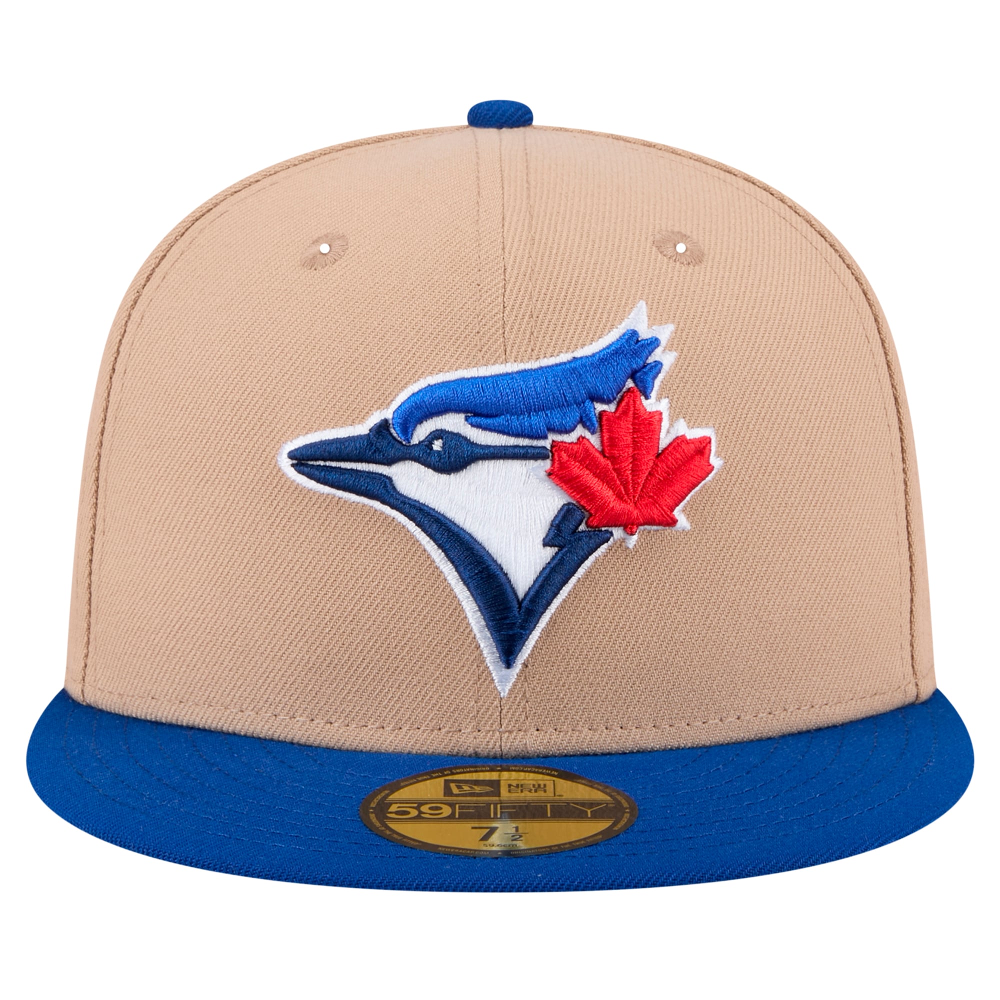 Casquette ajustée 59FIFTY Toronto Blue Jays de New Era pour homme en kaki