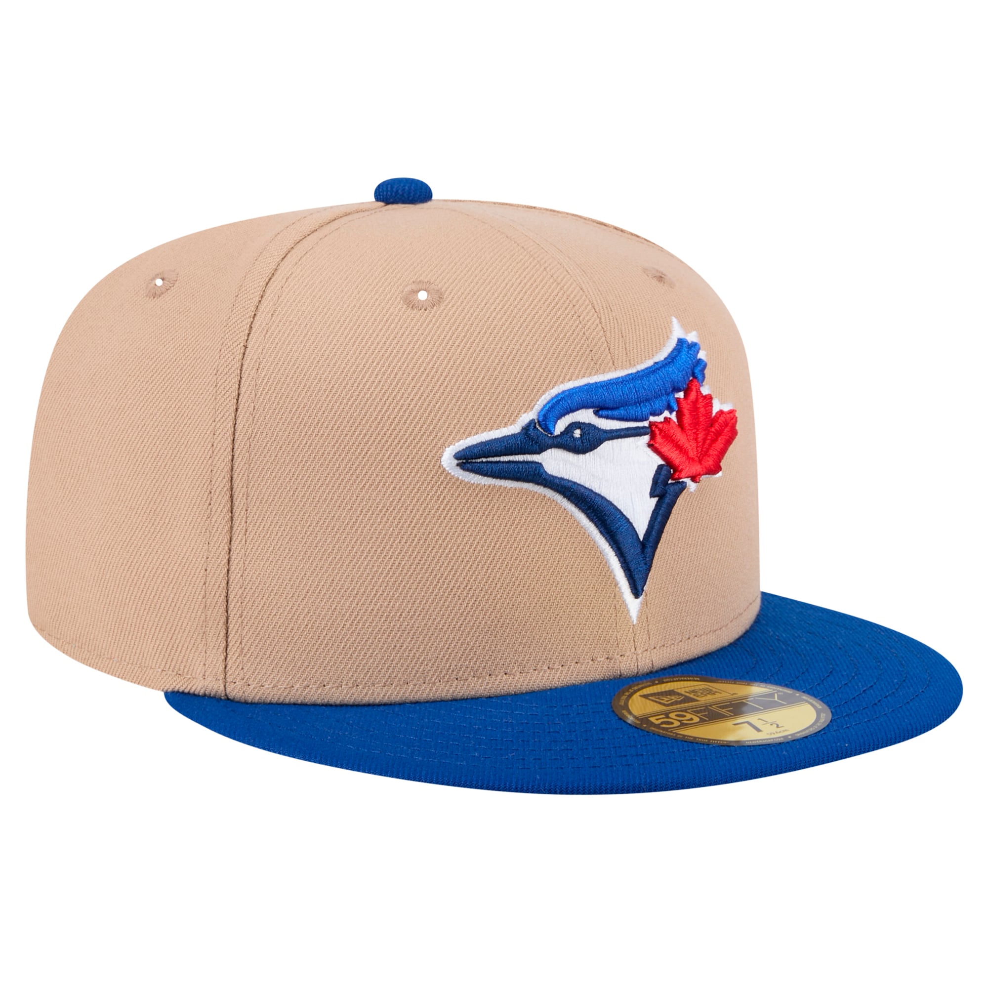 Casquette ajustée 59FIFTY Toronto Blue Jays de New Era pour homme en kaki
