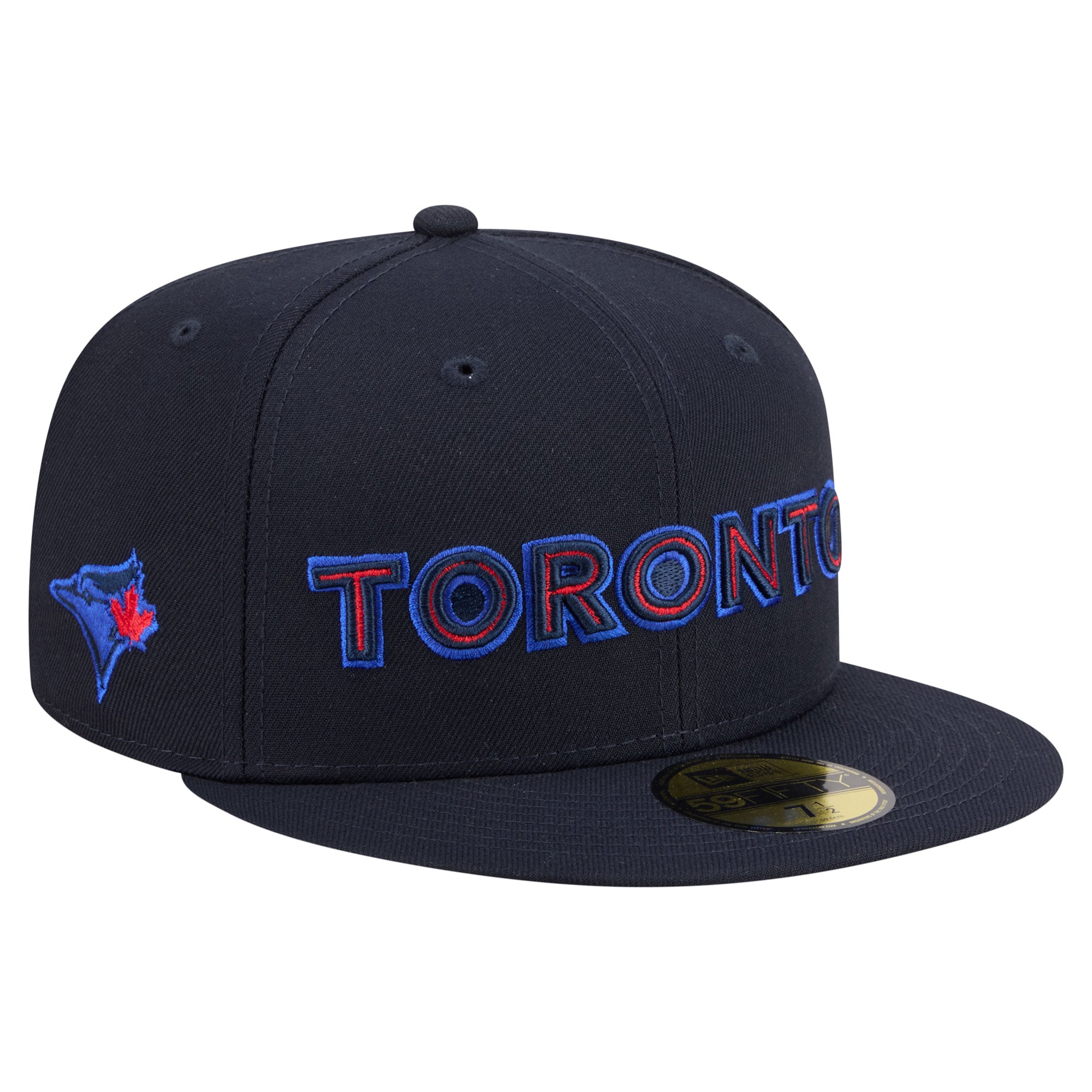 Casquette ajustée New Era City Connect 59FIFTY bleu marine pour homme