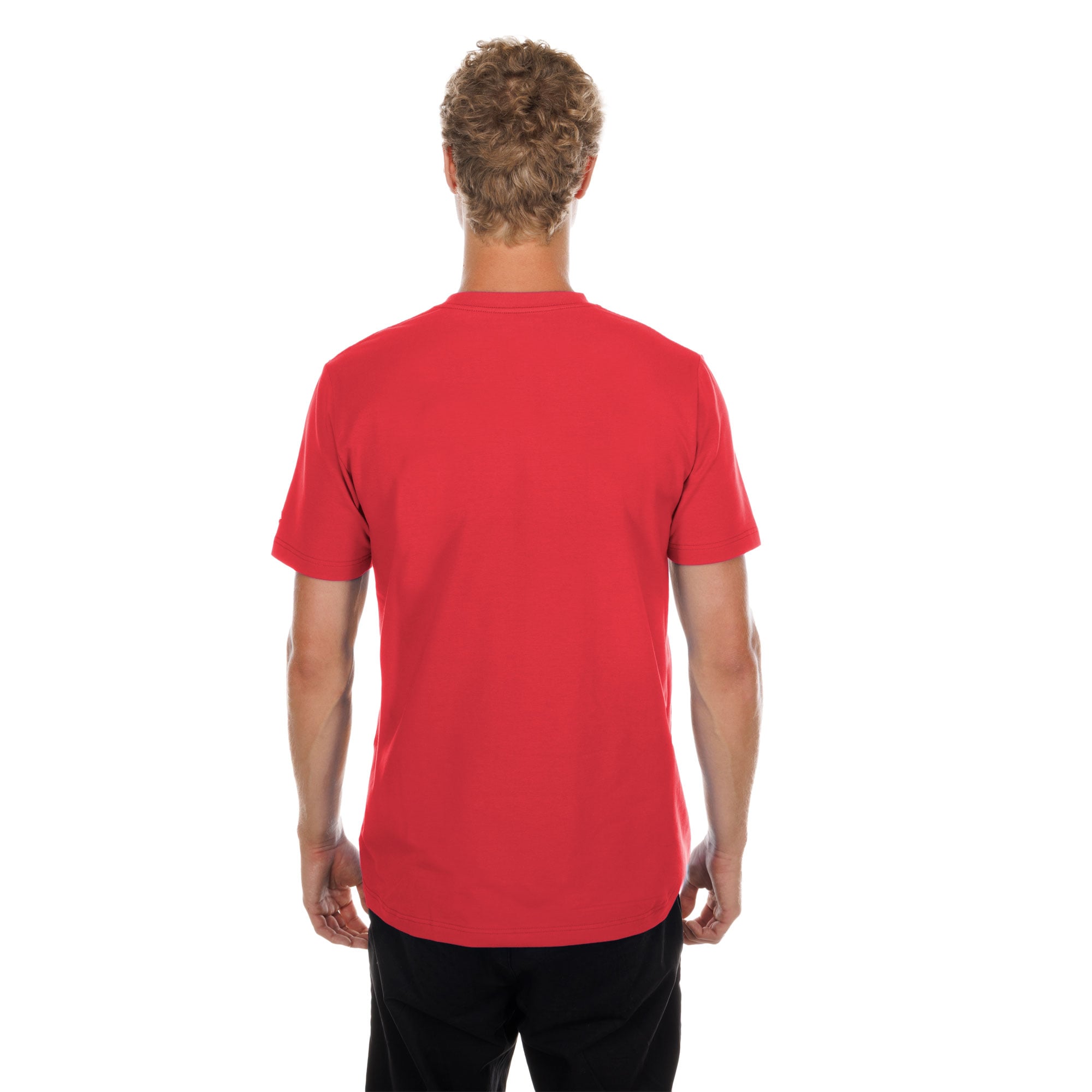 T-shirt New Era rouge pour homme avec logo graphique des Blue Jays de Toronto