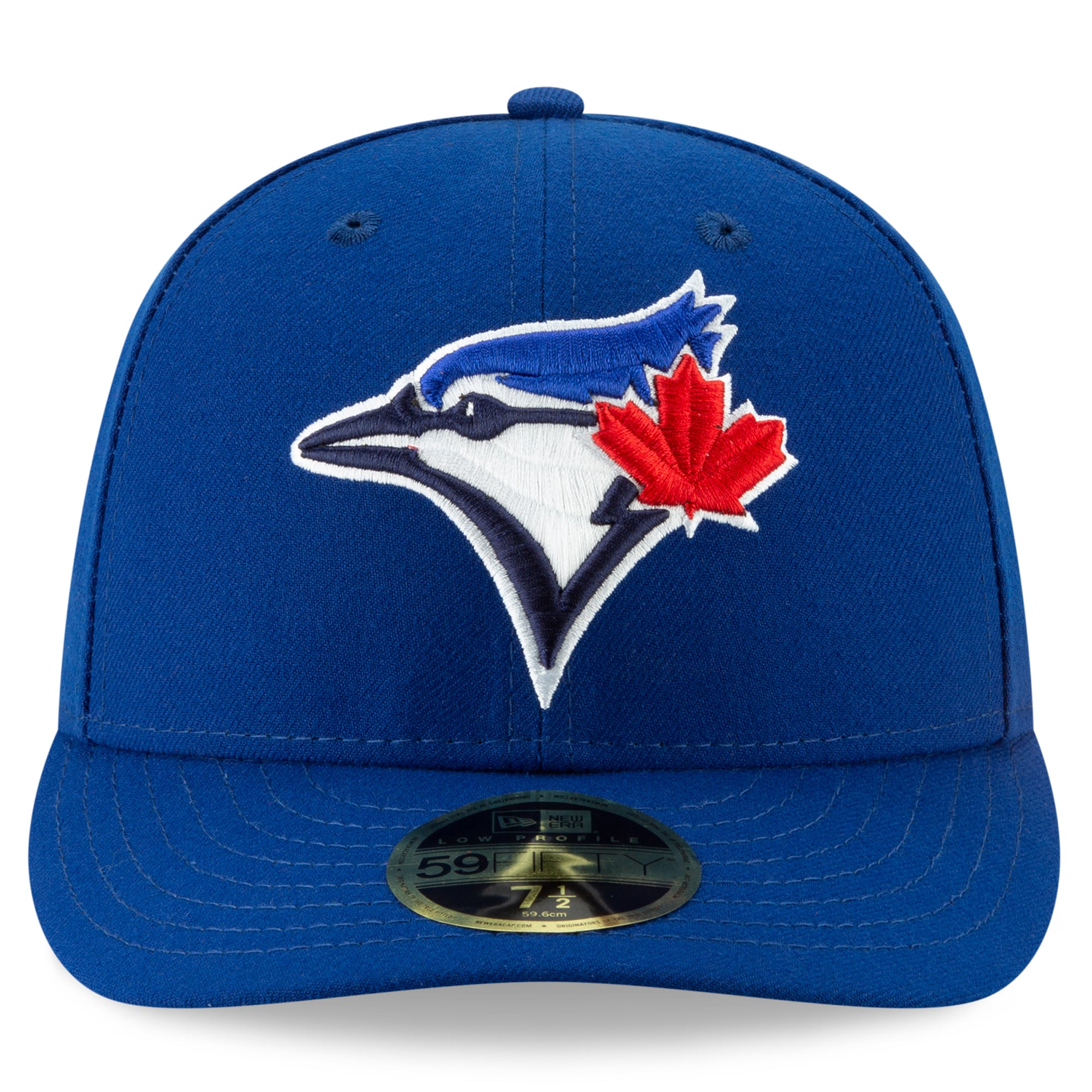 Casquette ajustée New Era Royal Toronto Blue Jays 50e anniversaire Authentic Collection, profil bas 59FIFTY