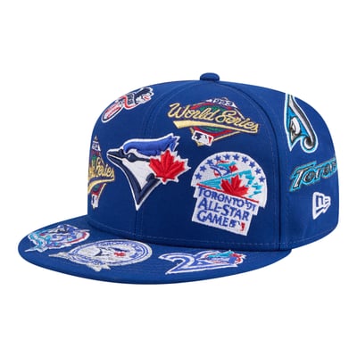  Toronto Blue Jays New Era All Over 59FIFTY Fitted Hat - Royal