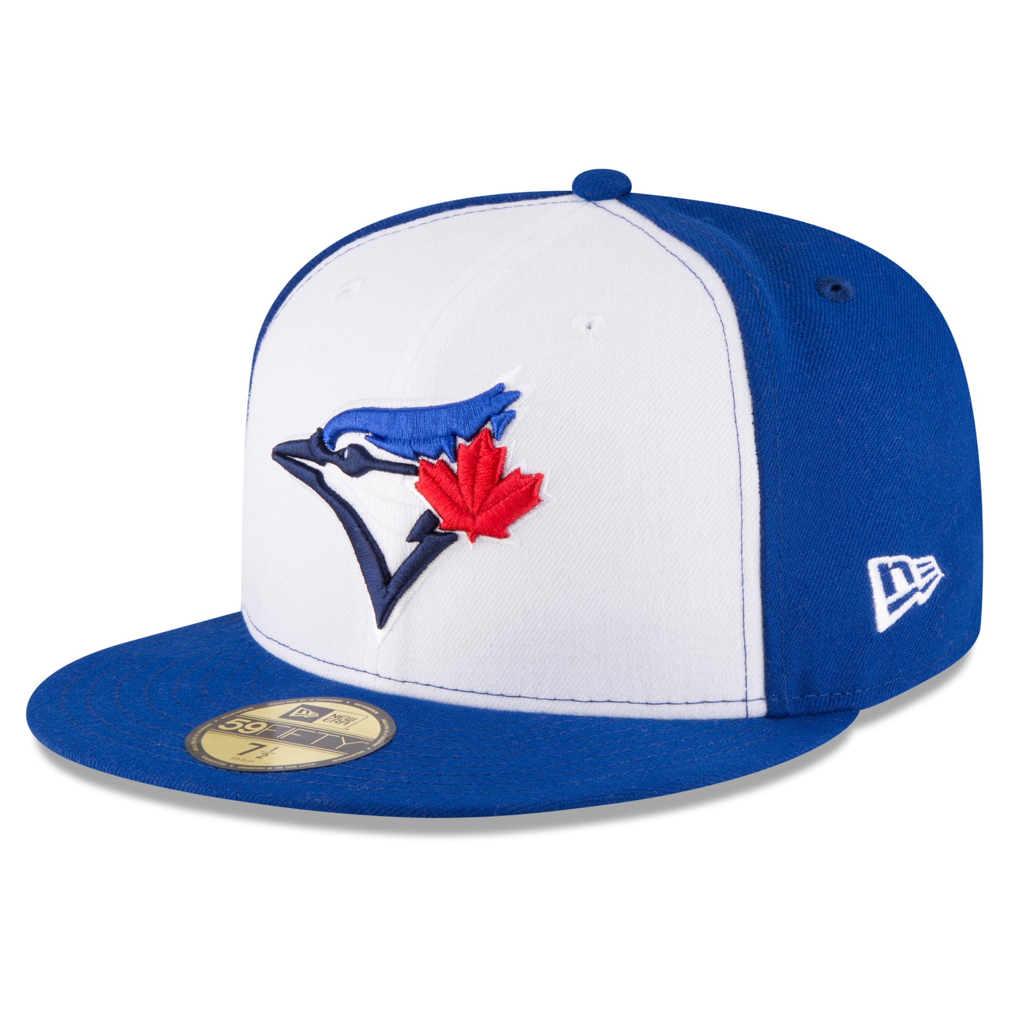 Men's New Era White/Royal Toronto Blue Jays 2026 Players' Weekend Authentic Collection 59FIFTY Fitted Hat