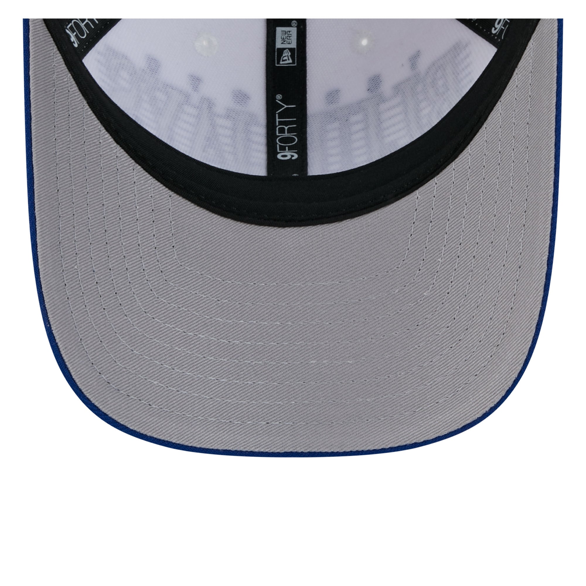Men's New Era White/Royal Toronto Blue Jays Loyal 9FORTY M-Crown Adjustable Hat