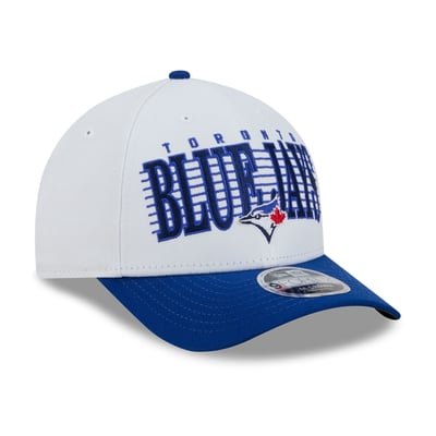 Toronto Blue Jays New Era Loyal 9FORTY M-Crown Adjustable Hat - White/Royal