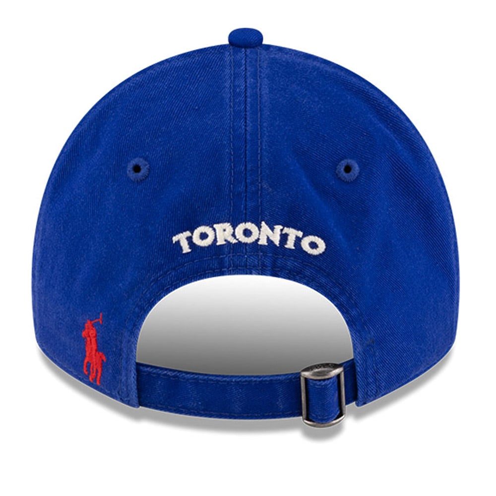 Casquette ajustable New Era x Ralph Lauren Royal Toronto Blue Jays 9TWENTY pour homme