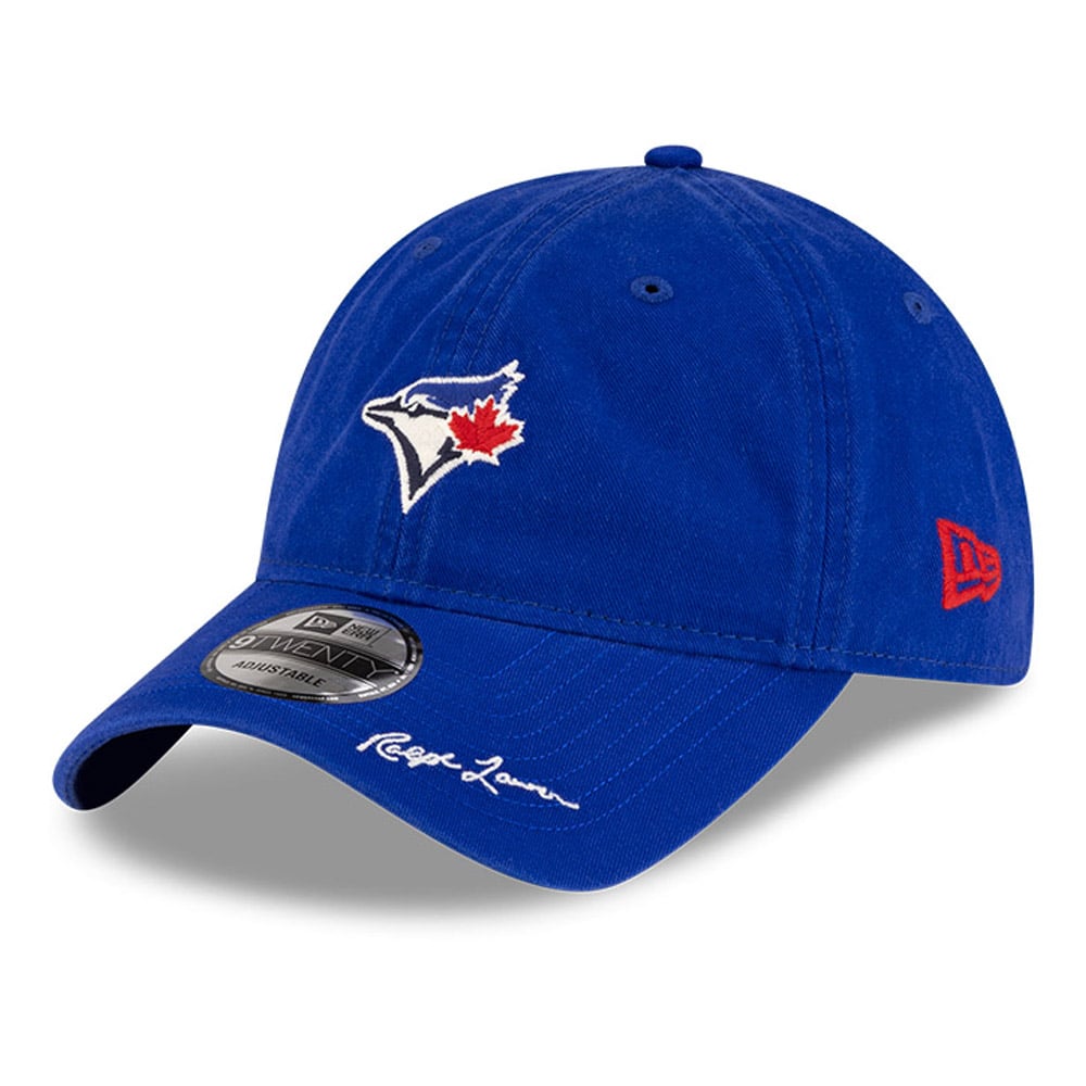 Men's New Era x Ralph Lauren Royal Toronto Blue Jays 9TWENTY Adjustable Hat