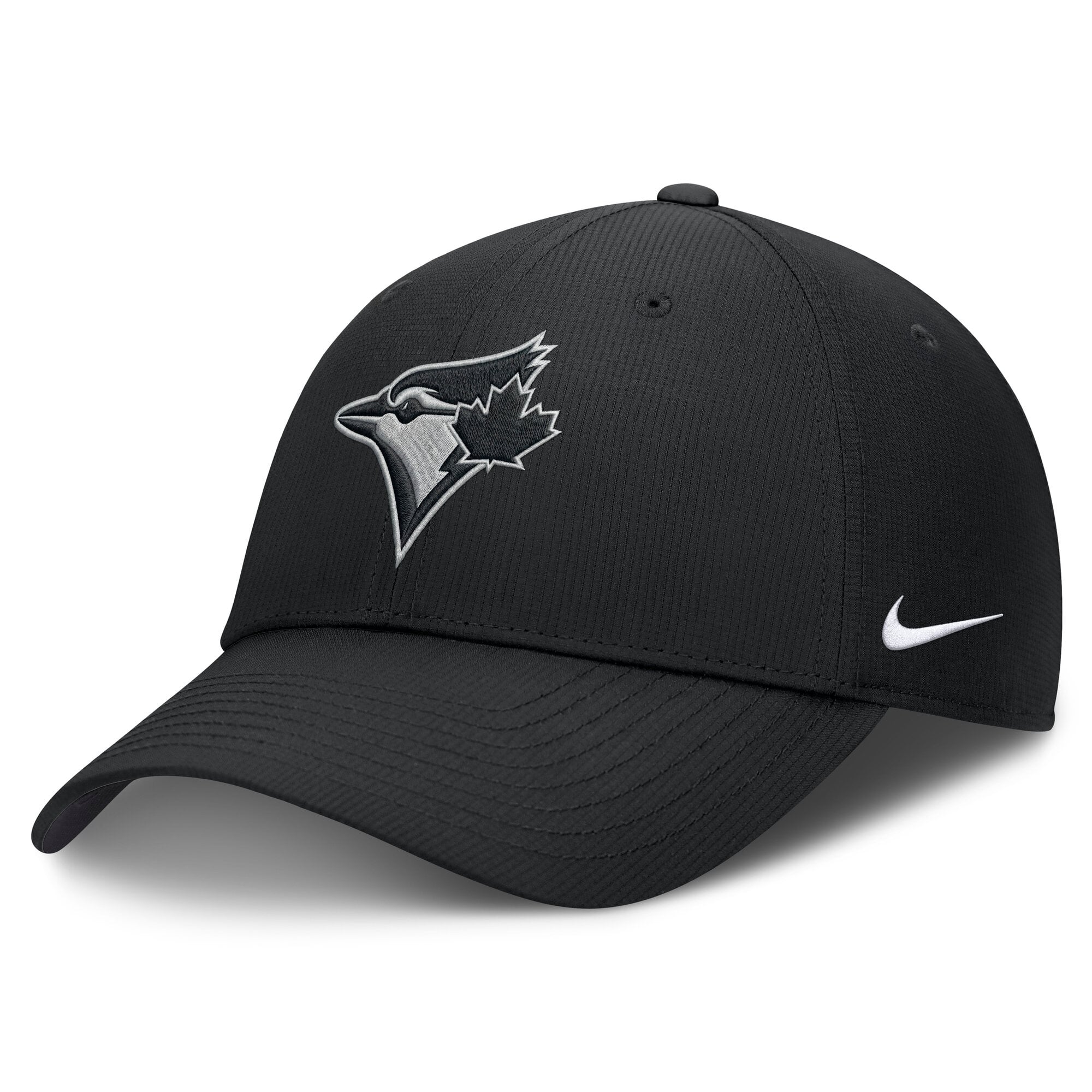 Men's Nike Black Toronto Blue Jays Ripstop Dri-FIT Adjustable Hat