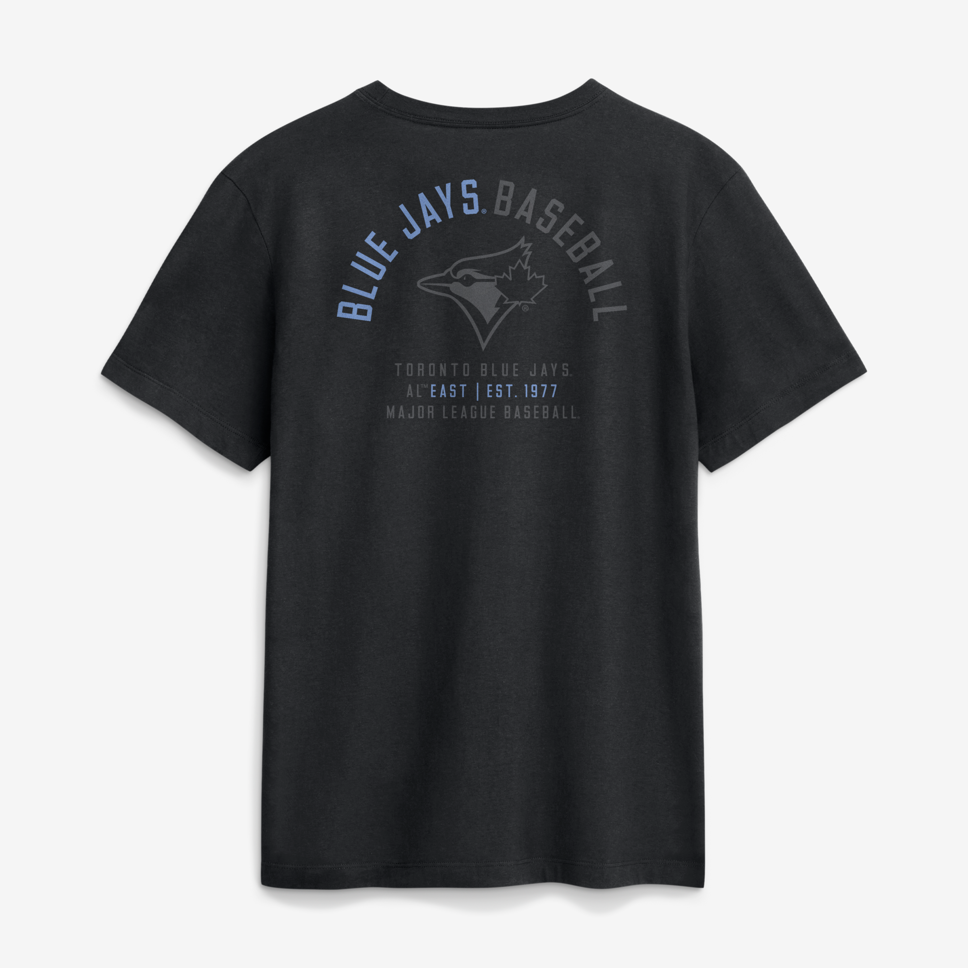 Men's Nike Black Toronto Blue Jays Split Logo T-Shirt