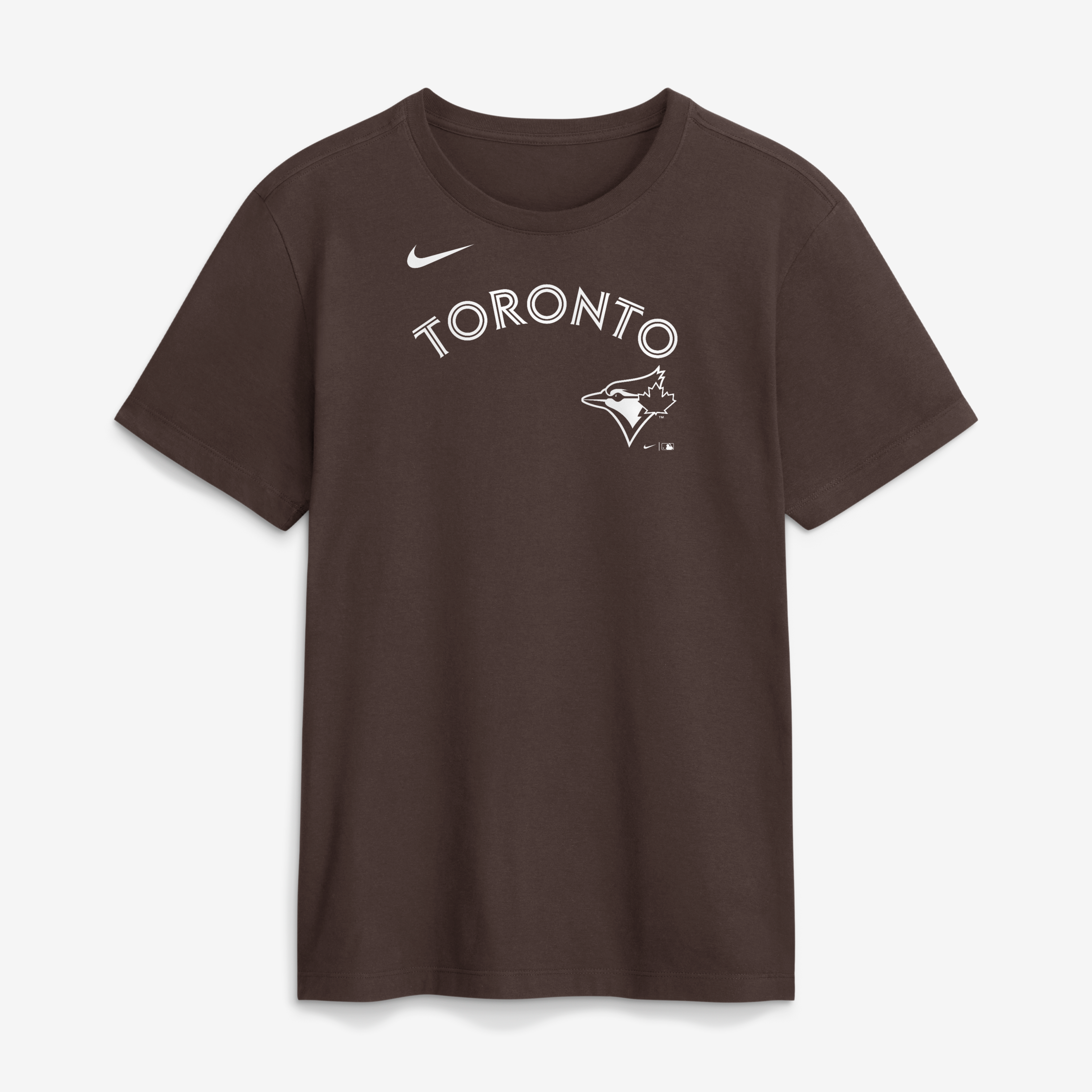 T-shirt Nike Core Cinder marron pour homme, Toronto Blue Jays
