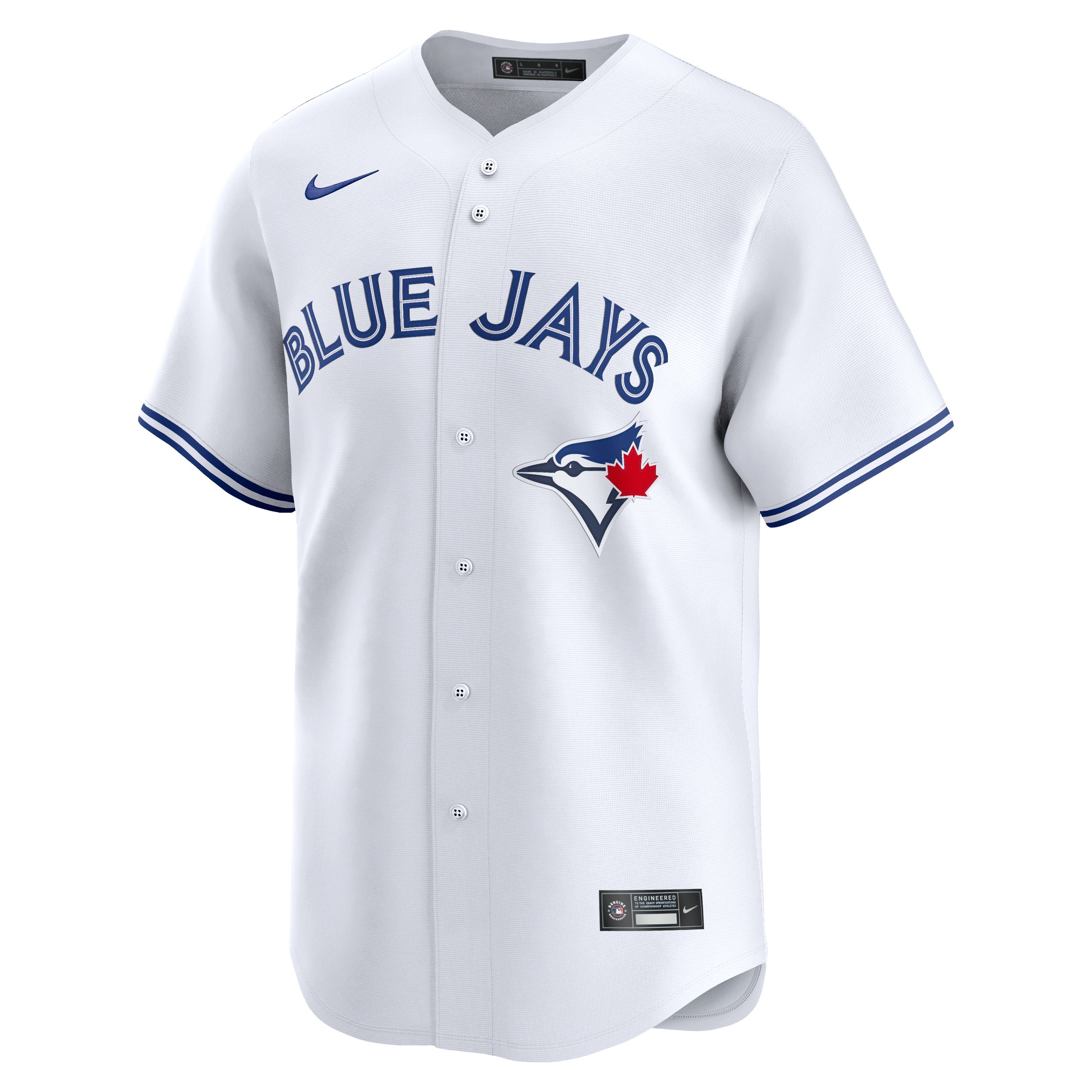 Men's Nike Ernie Clement White Toronto Blue Jays Home Limited Jersey