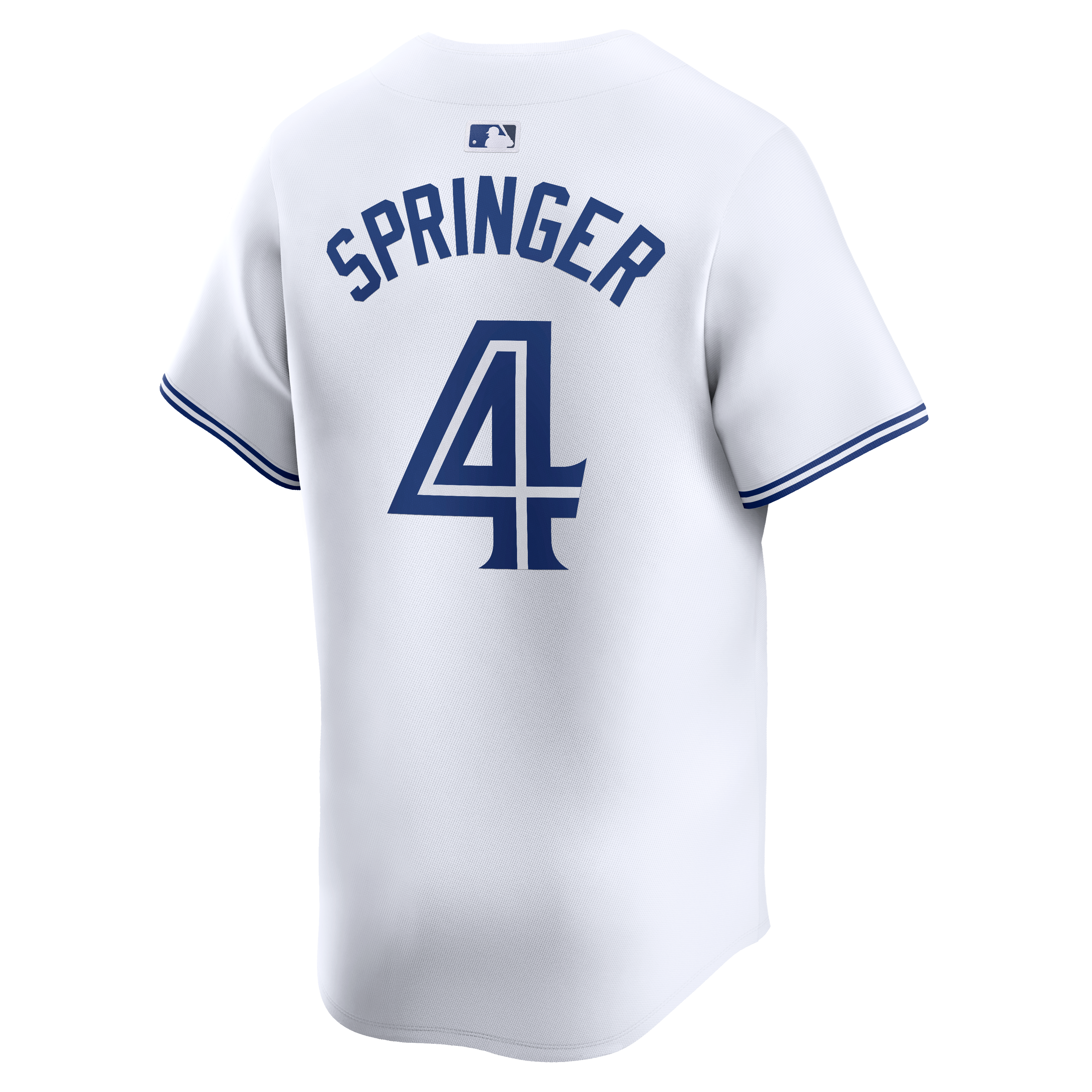 Maillot domicile Nike George Springer blanc des Blue Jays de Toronto (édition limitée) pour homme