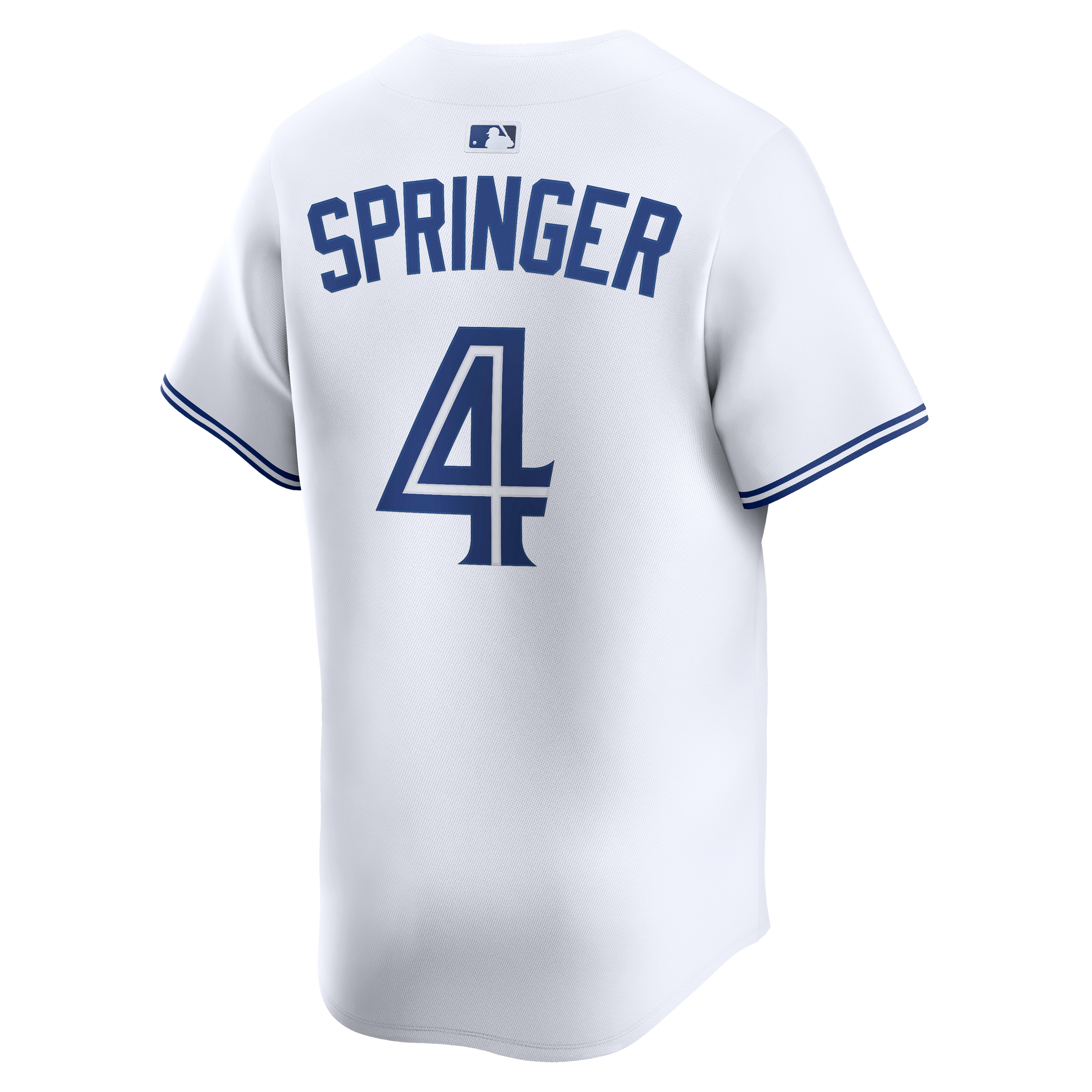 Maillot domicile Nike George Springer blanc des Blue Jays de Toronto (édition limitée) pour homme