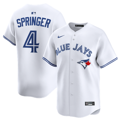 George Springer Toronto Blue Jays Nike Home Limited Jersey - White