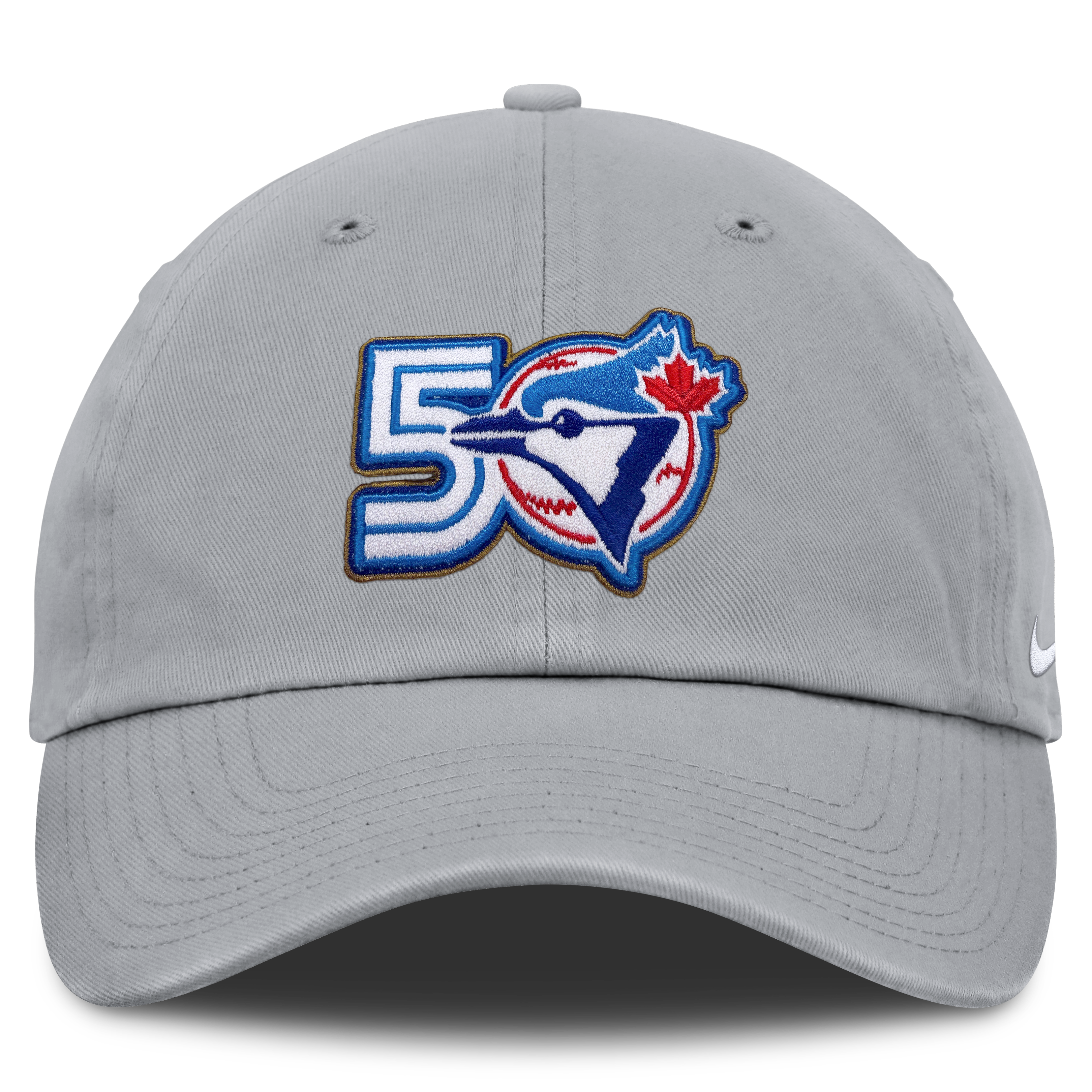 Men's Nike Gray Toronto Blue Jays 50th Season Club Adjustable Hat