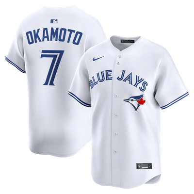 Kazuma Okamoto Toronto Blue Jays Nike Home Limited Jersey - White