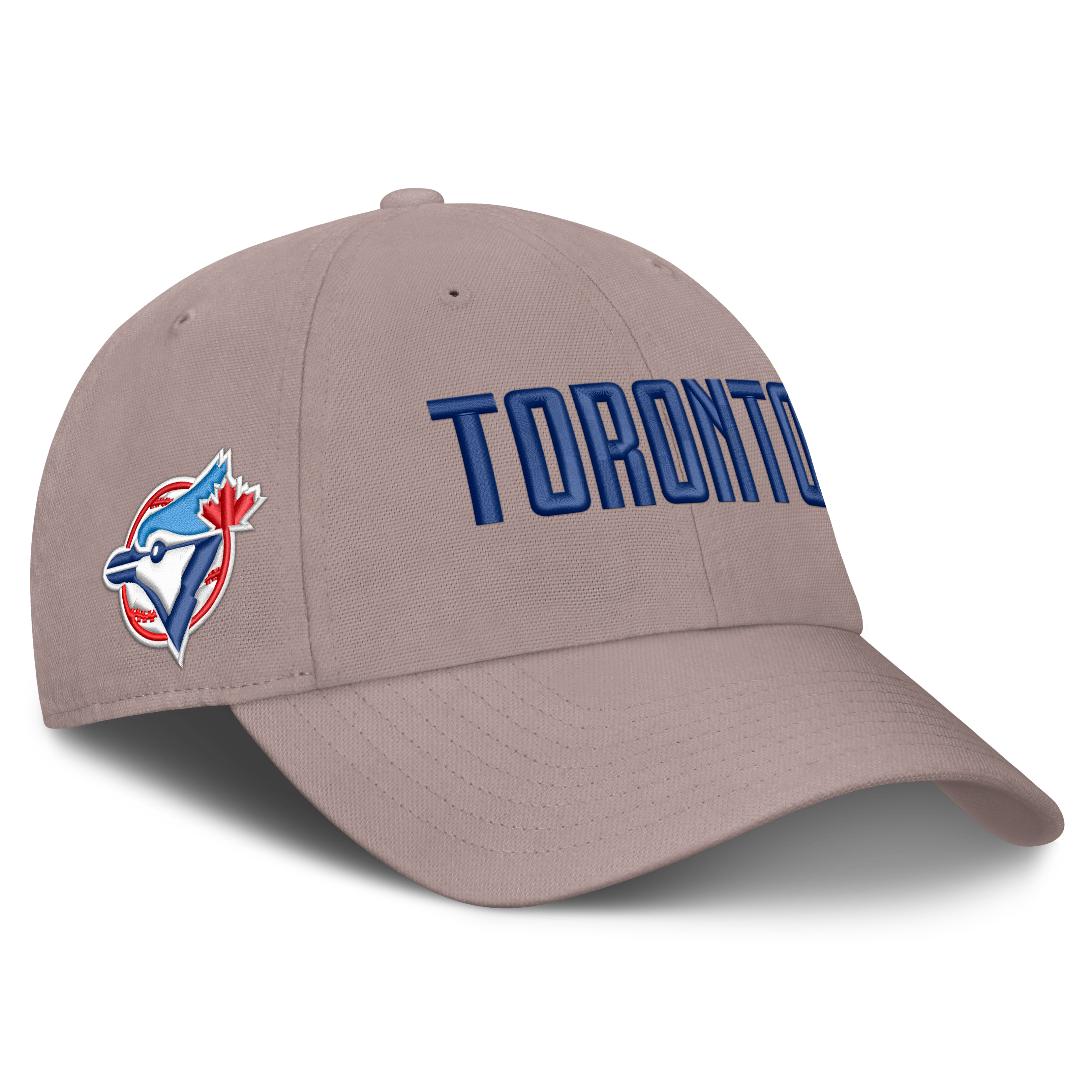 Casquette ajustable Nike marron clair pour homme, Toronto Blue Jays, Cooperstown Club