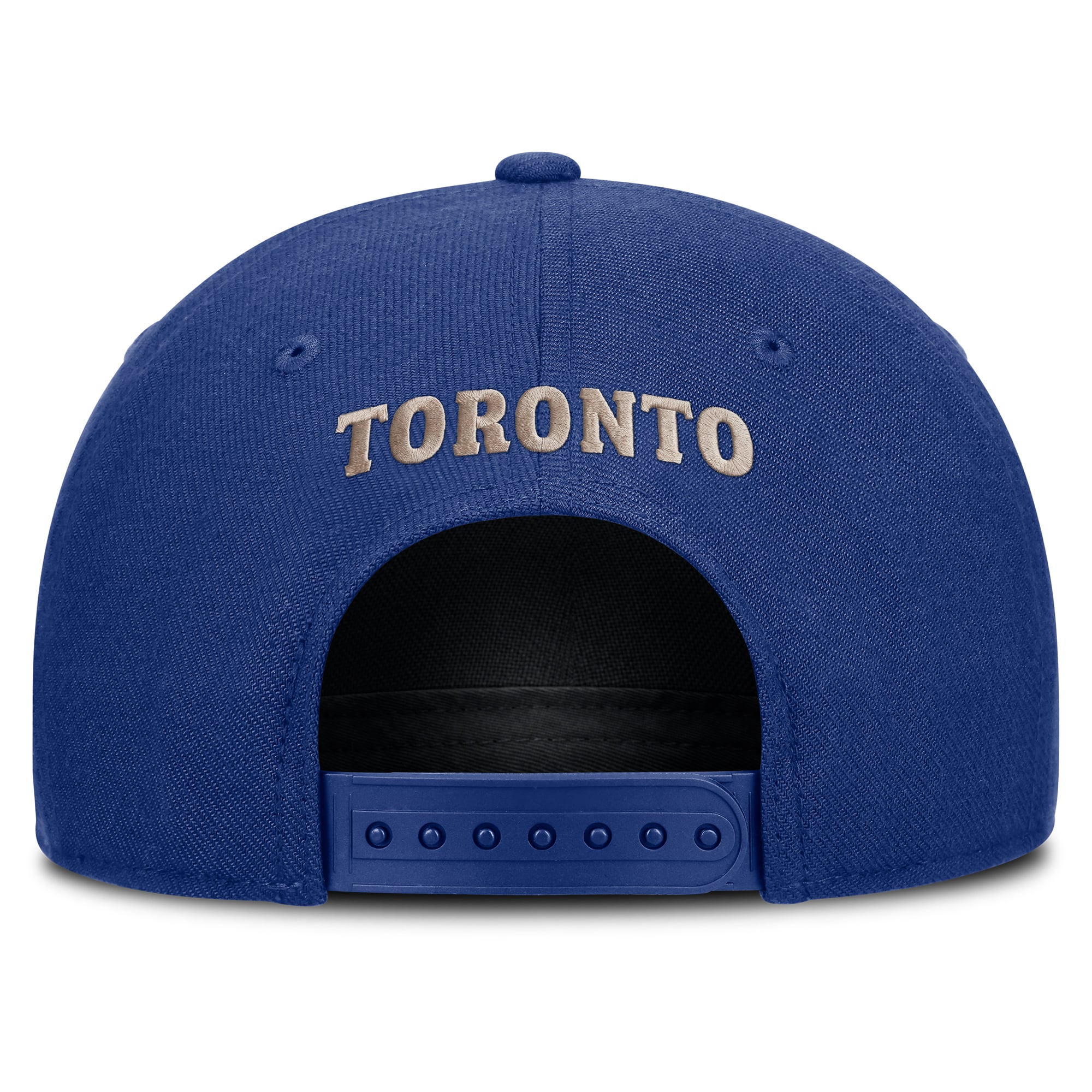 Casquette ajustable Nike pour homme, marron clair/bleu roi, Blue Jays de Toronto, modèle Cooperstown Rise A-Frame