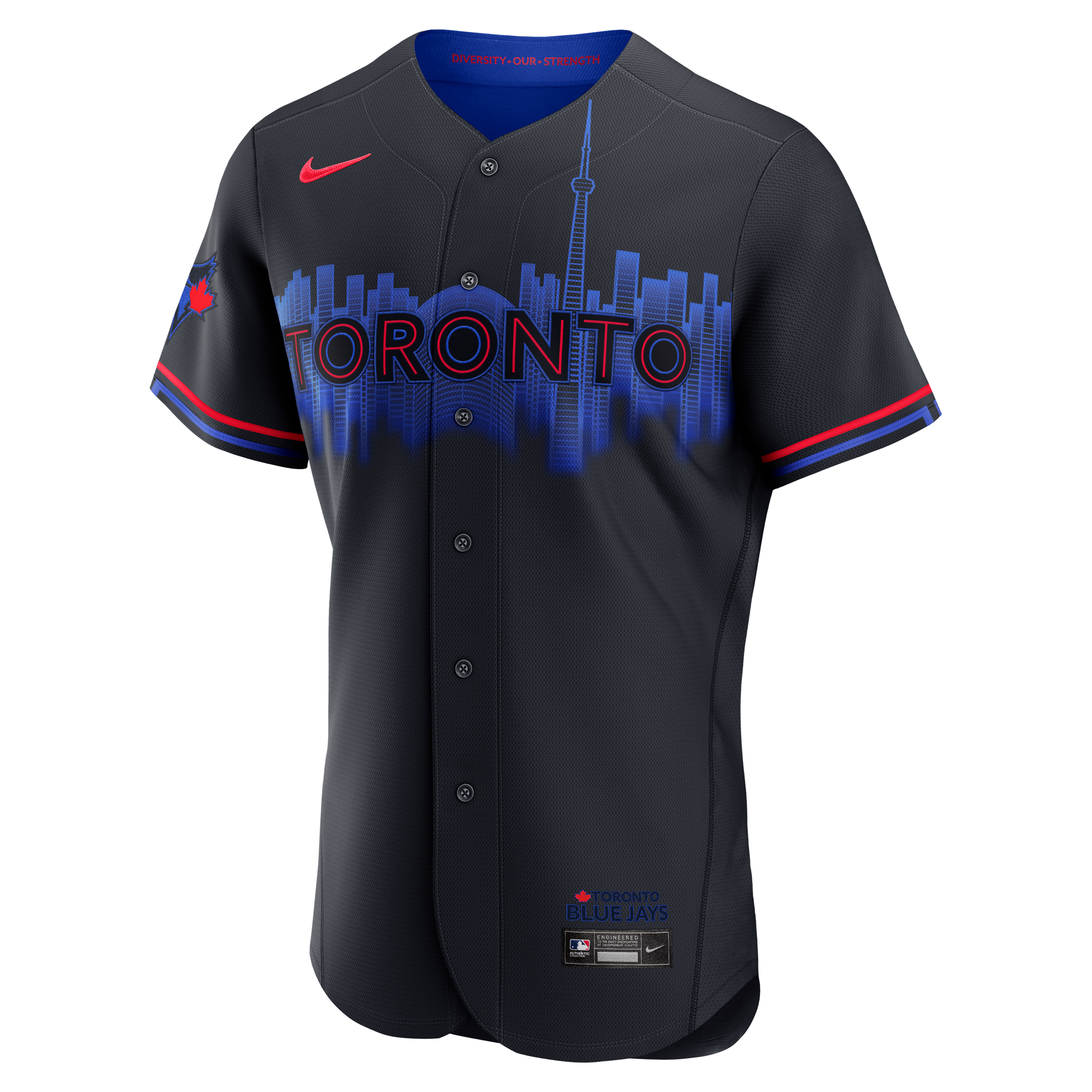 Men's Nike Navy Toronto Blue Jays City Connect Authentic Jersey