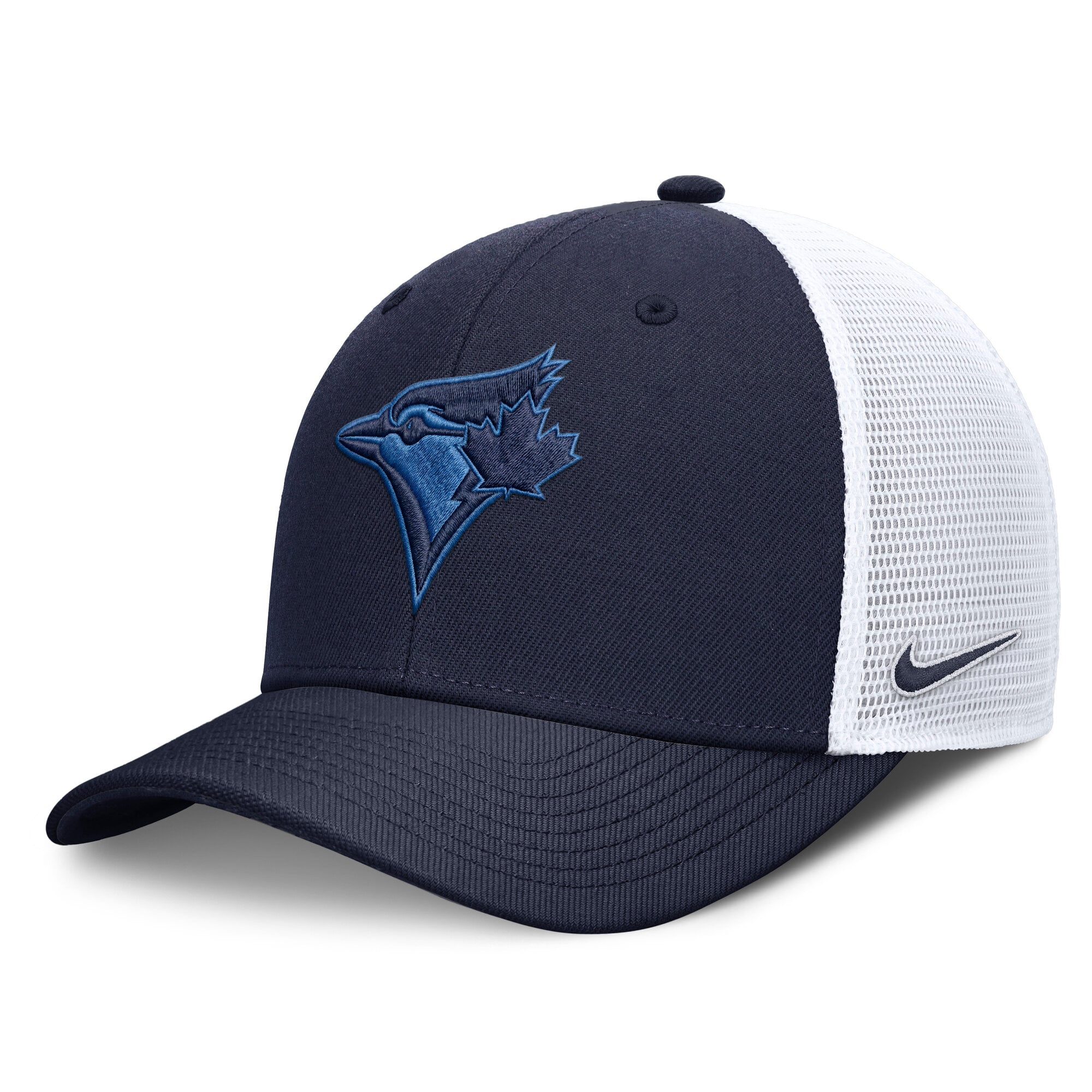 Men's Nike Navy Toronto Blue Jays Rise Trucker Dri-FIT Adjustable Hat