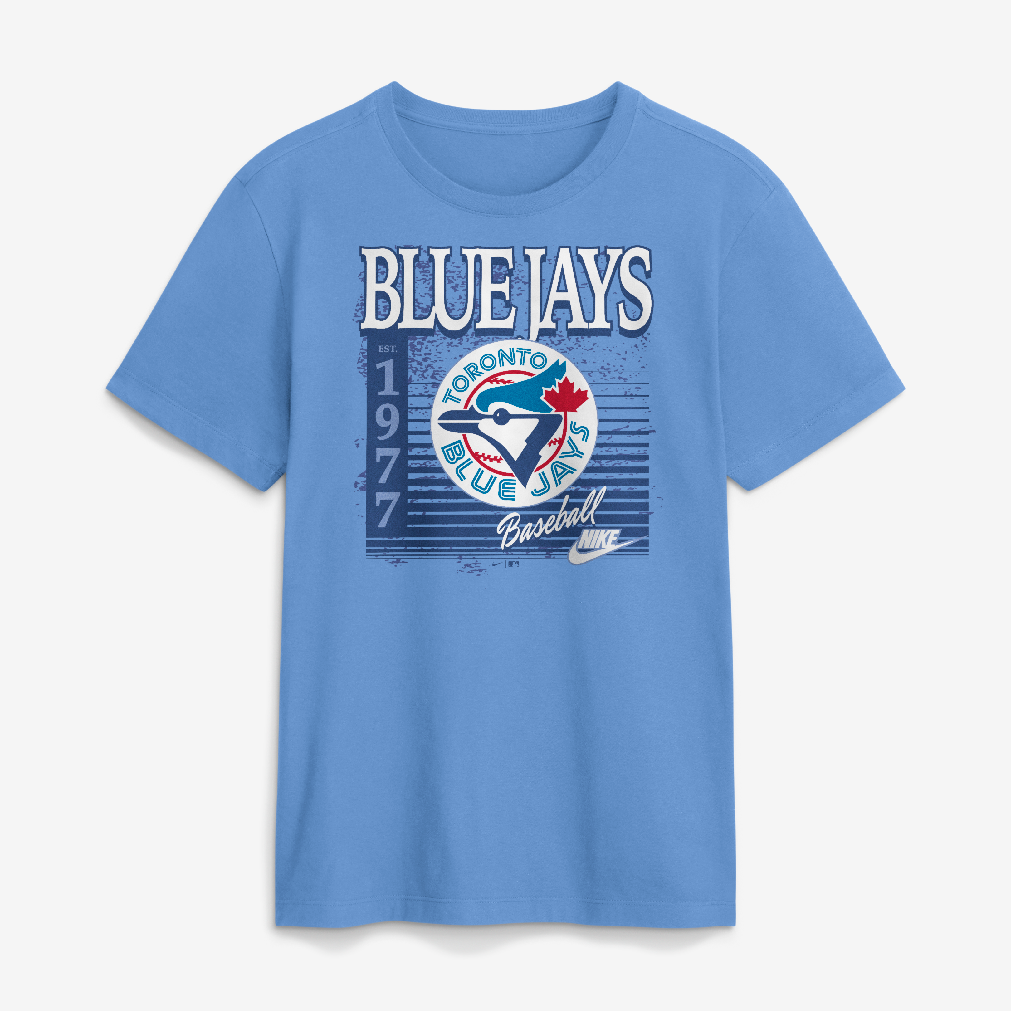 Men's Nike Powder Blue Toronto Jays Heat Mode T-Shirt