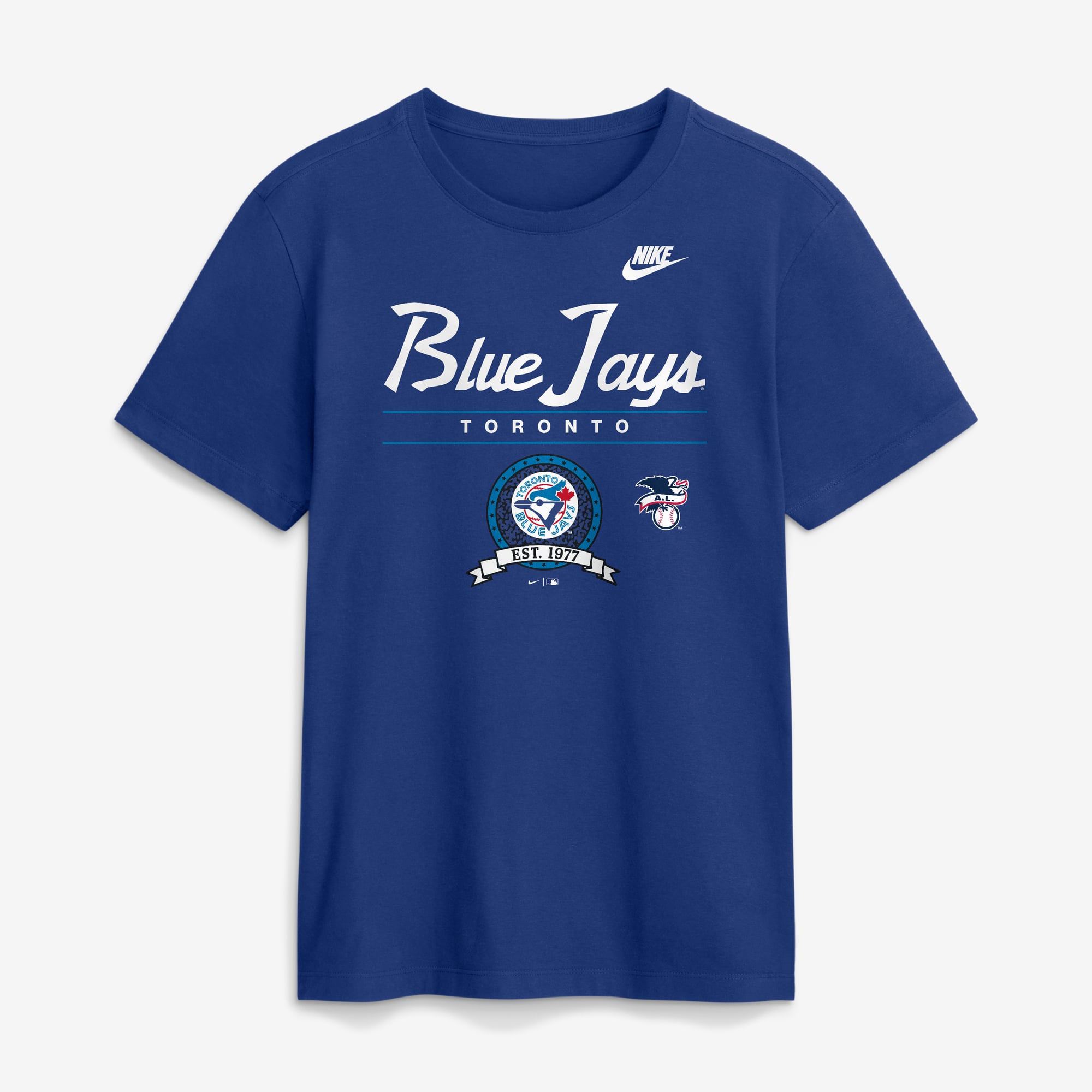 Men's Nike Royal Toronto Blue Jays Cooperstown Graphic T-Shirt
