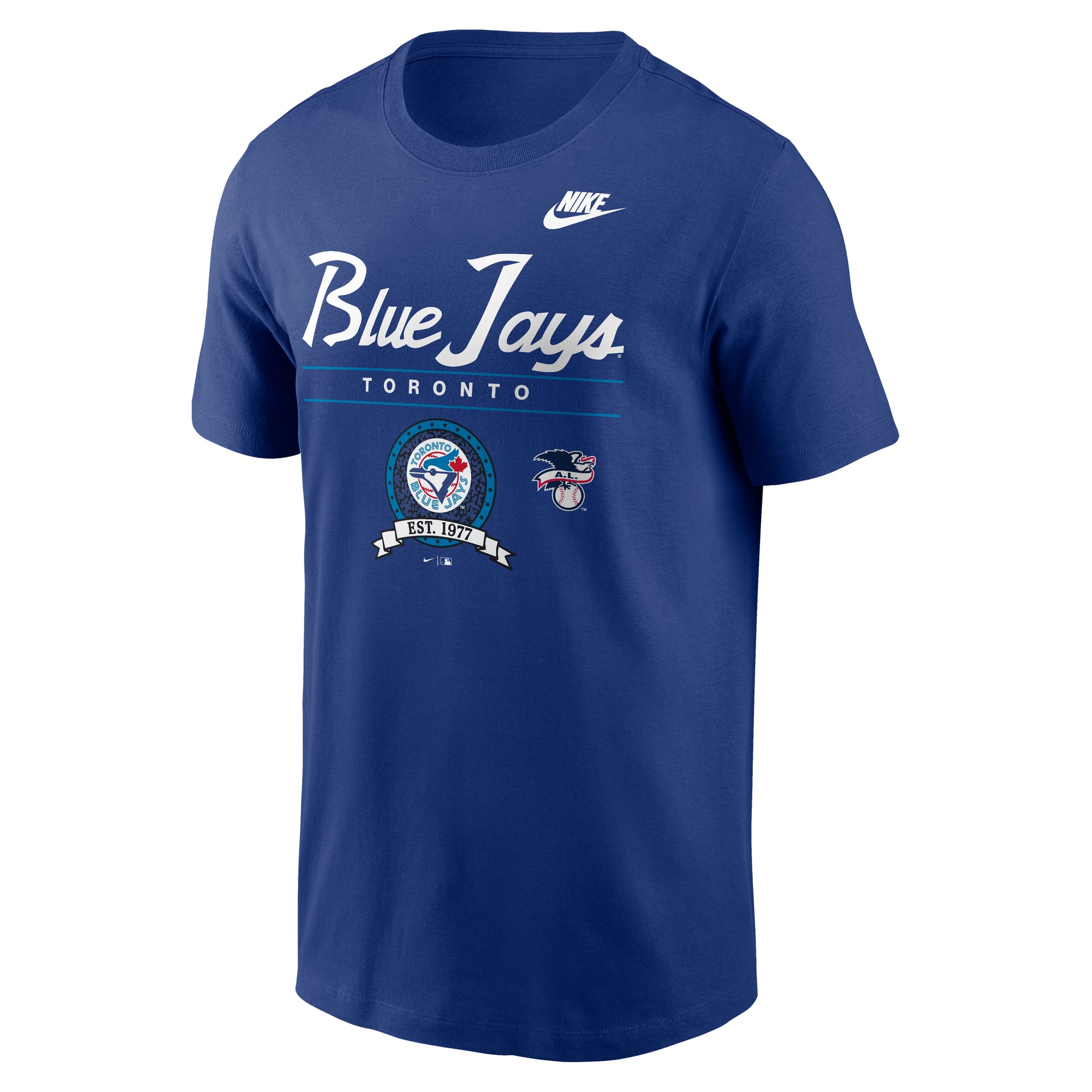 Men's Nike Royal Toronto Blue Jays Cooperstown Graphic T-Shirt