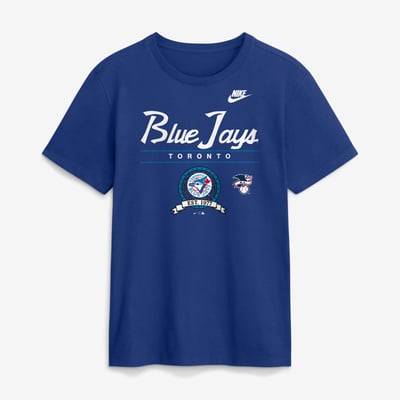 Toronto Blue Jays Nike Cooperstown Graphic T-Shirt - Royal