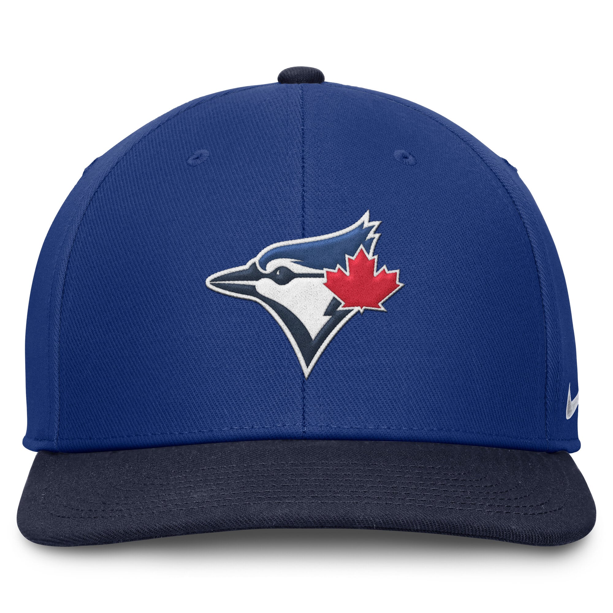 Casquette snapback Nike Pro Dri-FIT pour homme, bleu roi/marine, Blue Jays de Toronto