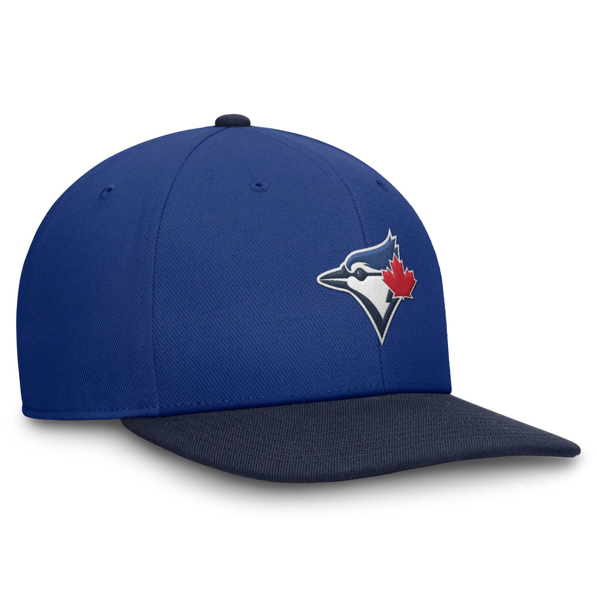 Casquette snapback Nike Pro Dri-FIT pour homme, bleu roi/marine, Blue Jays de Toronto