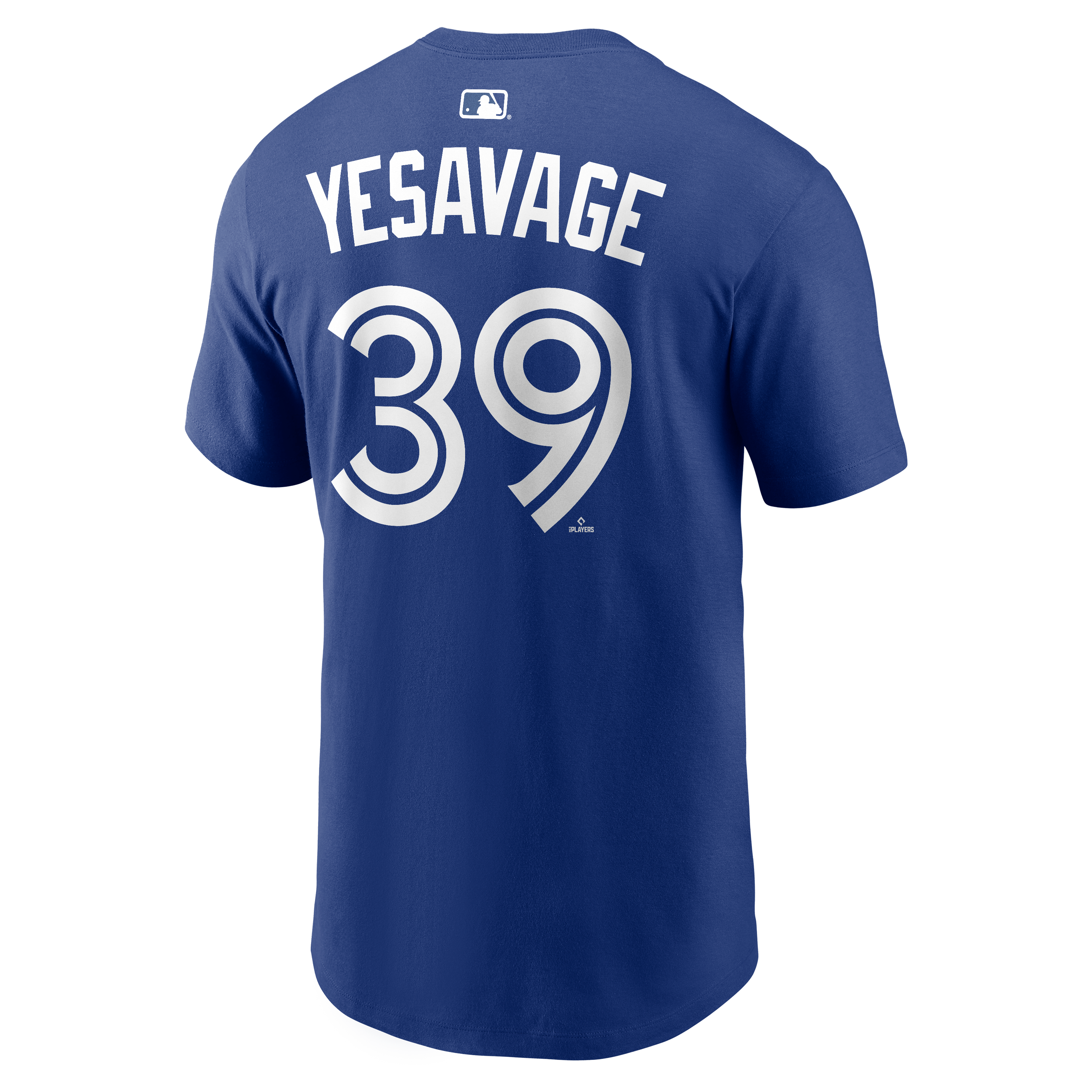 Men's Nike Trey Yesavage Royal Toronto Blue Jays Name & Number T-Shirt