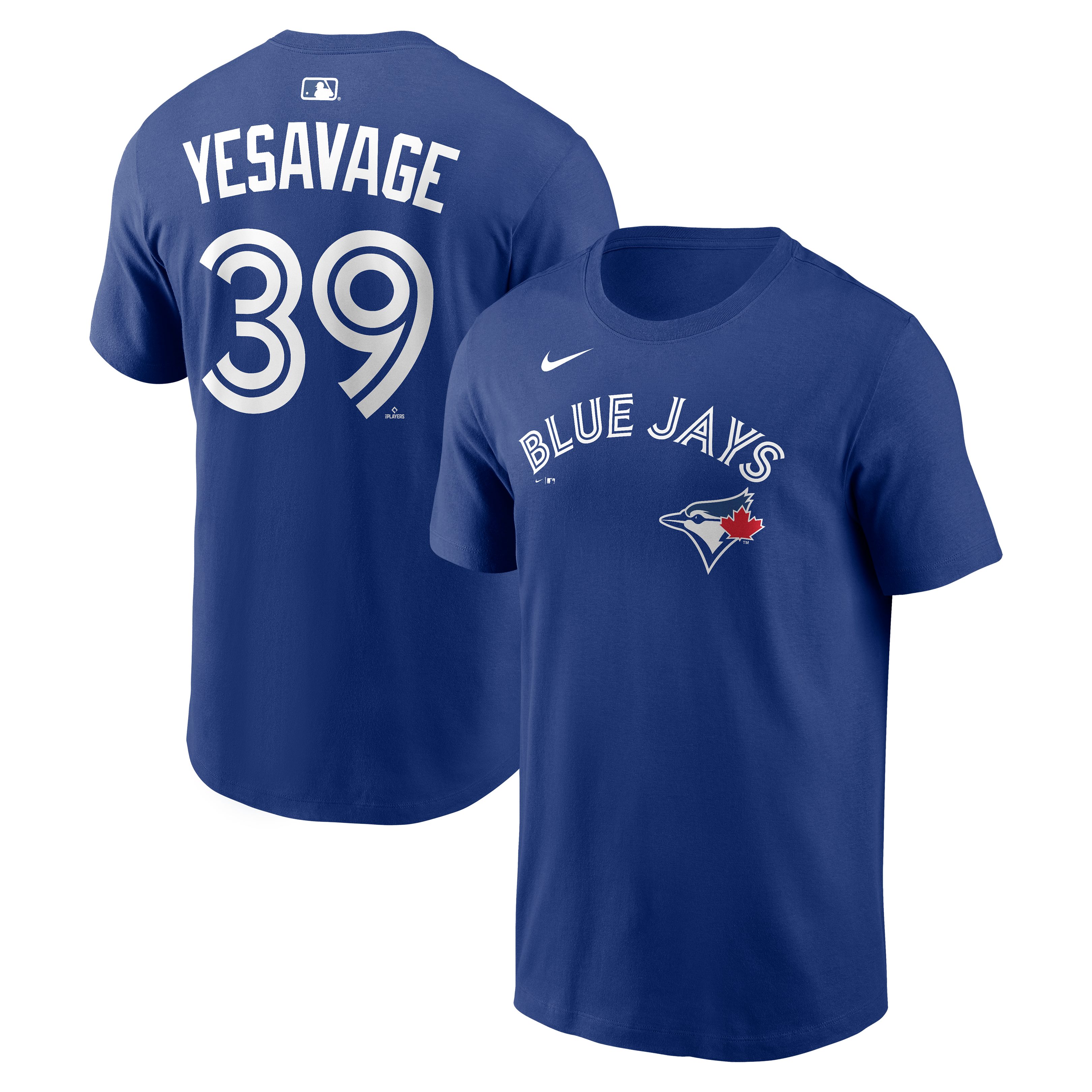Men's Nike Trey Yesavage Royal Toronto Blue Jays Name & Number T-Shirt