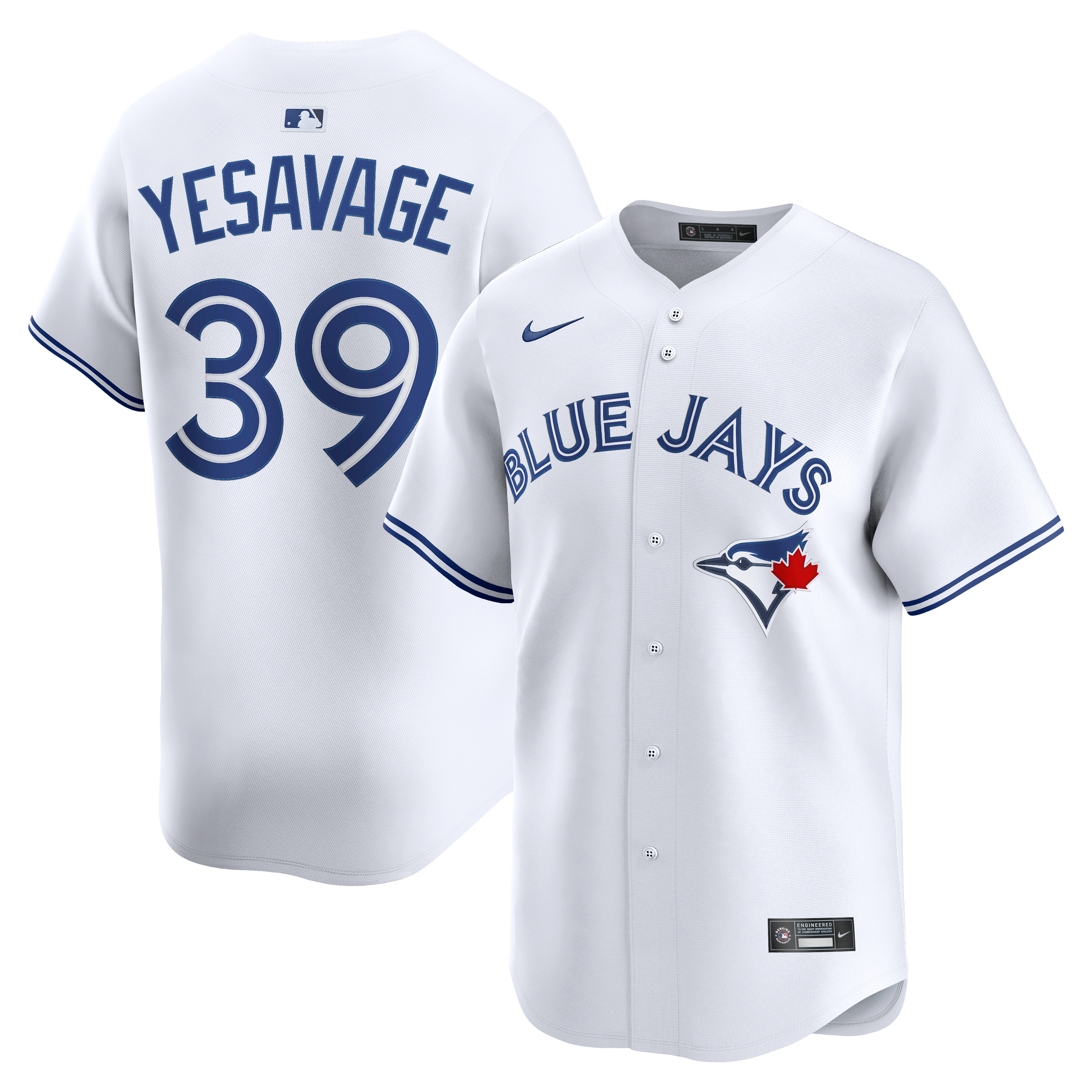 Maillot domicile Nike Trey Yesavage blanc des Blue Jays de Toronto (édition limitée) pour homme