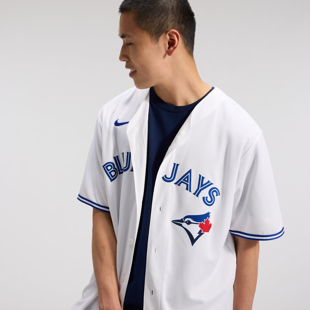 メンズ Nike トレイ・イェサベージ ホワイト トロント・ブルージェイズ 