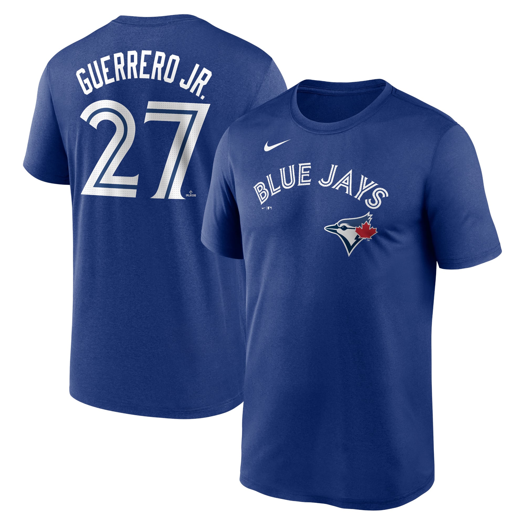 Men's Nike Vladimir Guerrero Jr. Royal Toronto Blue Jays Legend Name & Number Performance T-Shirt