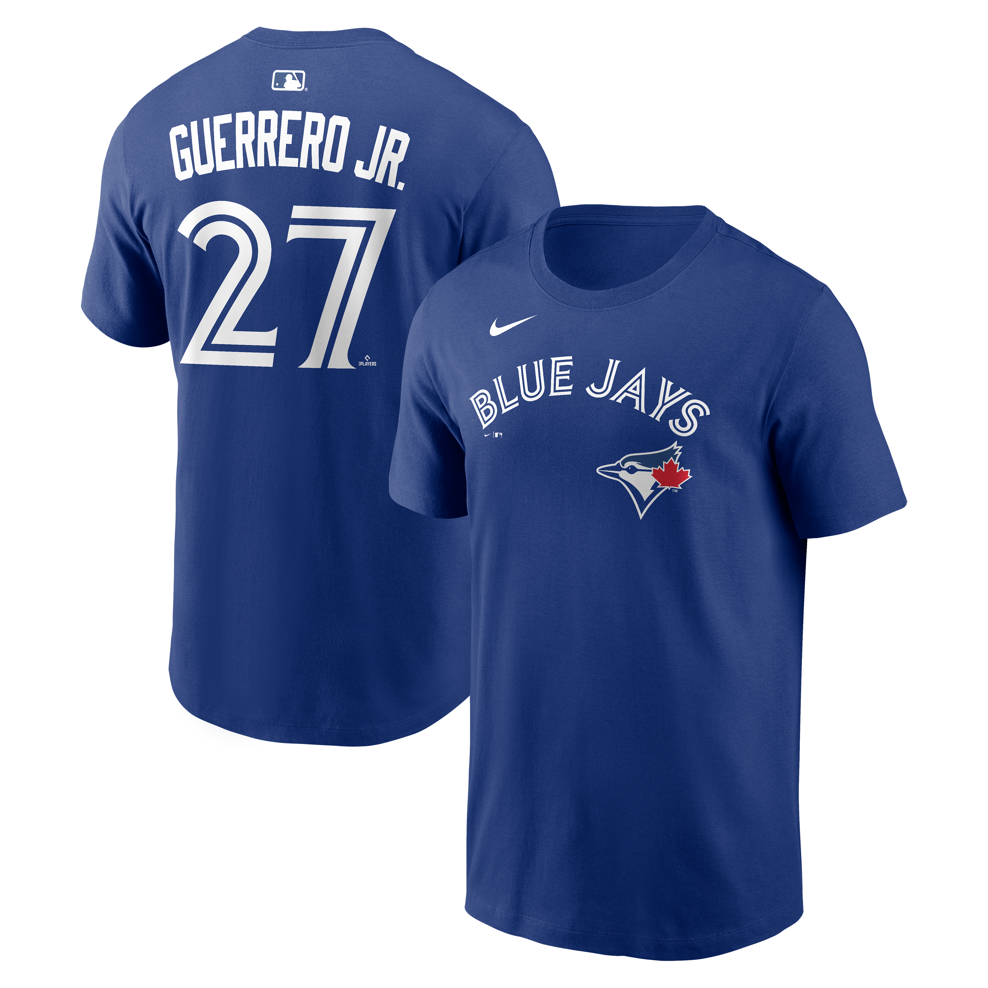 Men's Nike Vladimir Guerrero Jr. Royal Toronto Blue Jays Name & Number T-Shirt