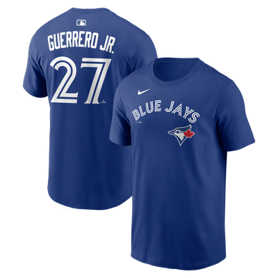 Vladimir Guerrero Jr. Toronto Blue Jays Nike Name & Number T-Shirt - Royal